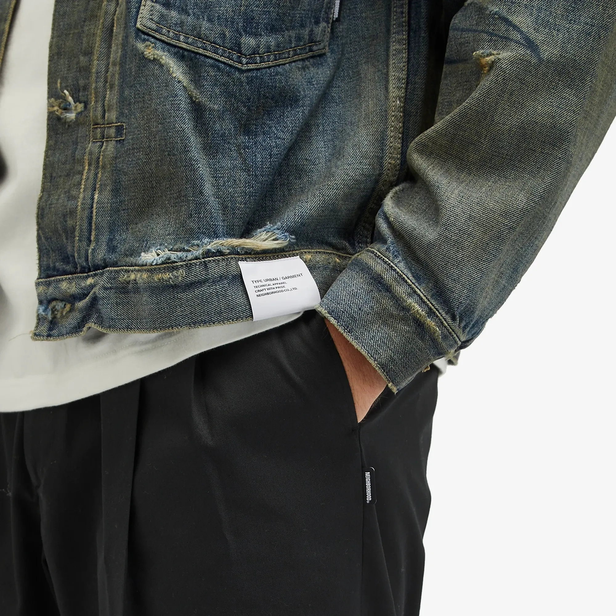 Neighborhood Men's Savage Denim Type-1 Jacket Indigo | 242XBNH