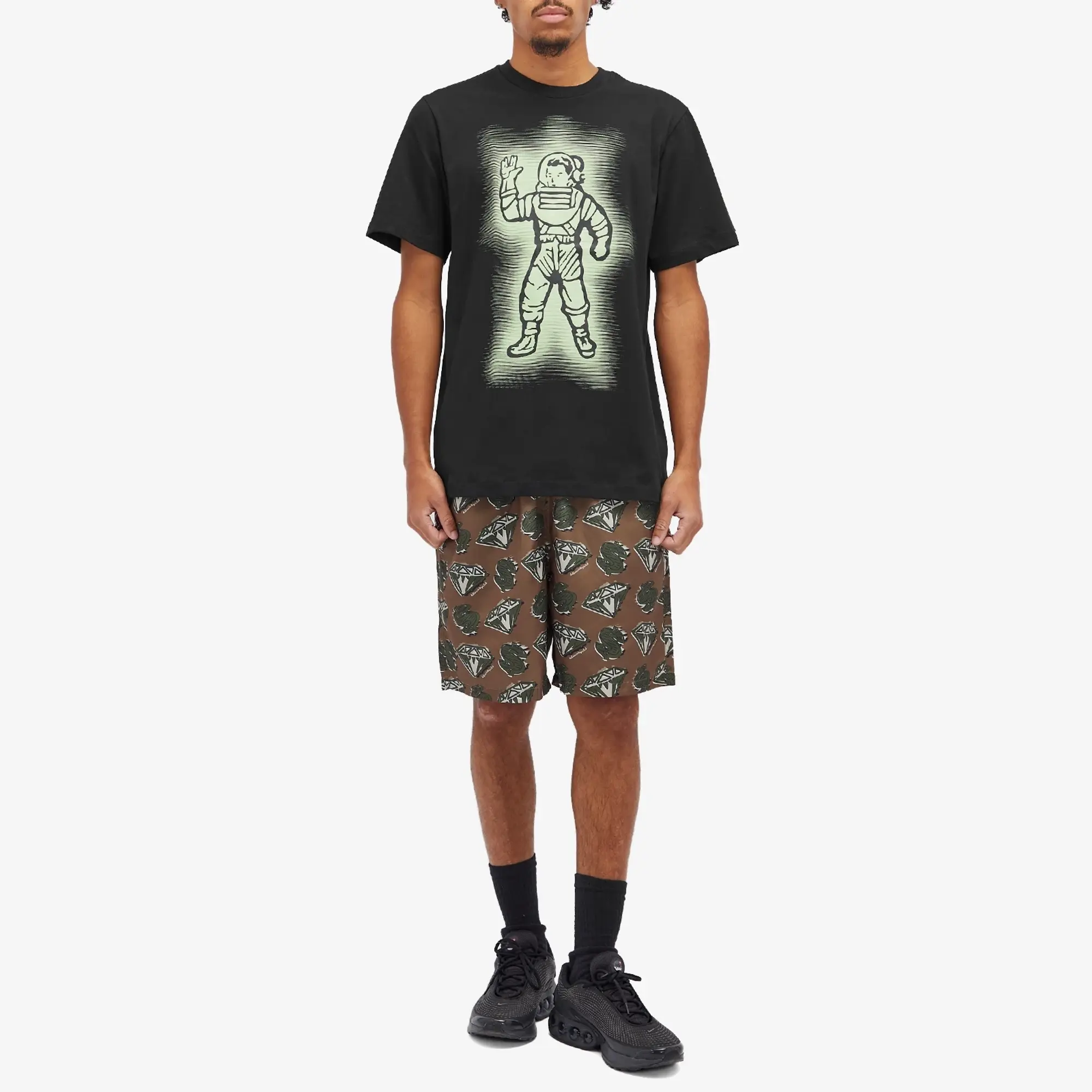 Billionaire Boys Club Men's Glow Standing Astro T-Shirt Black