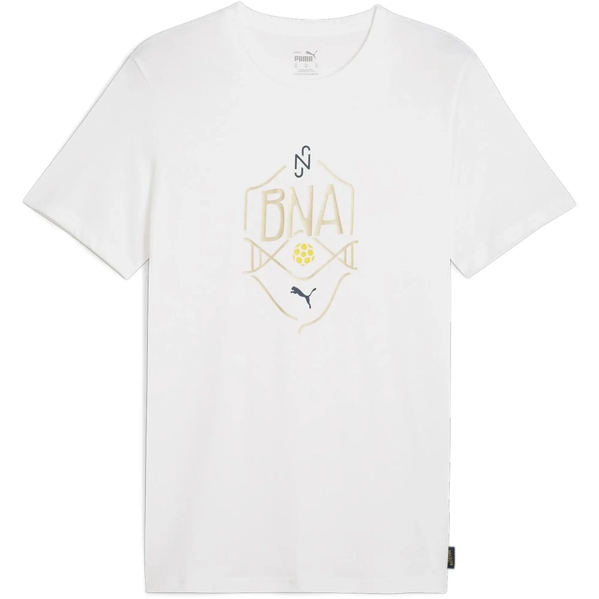 Puma Neymar Jr BNA Logo T-shirt Adults - Yellow