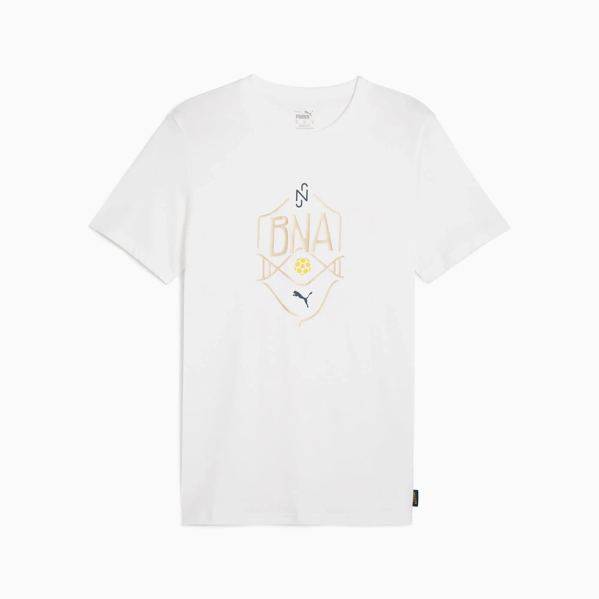 Puma Neymar Jr BNA Logo T-shirt Adults - Yellow