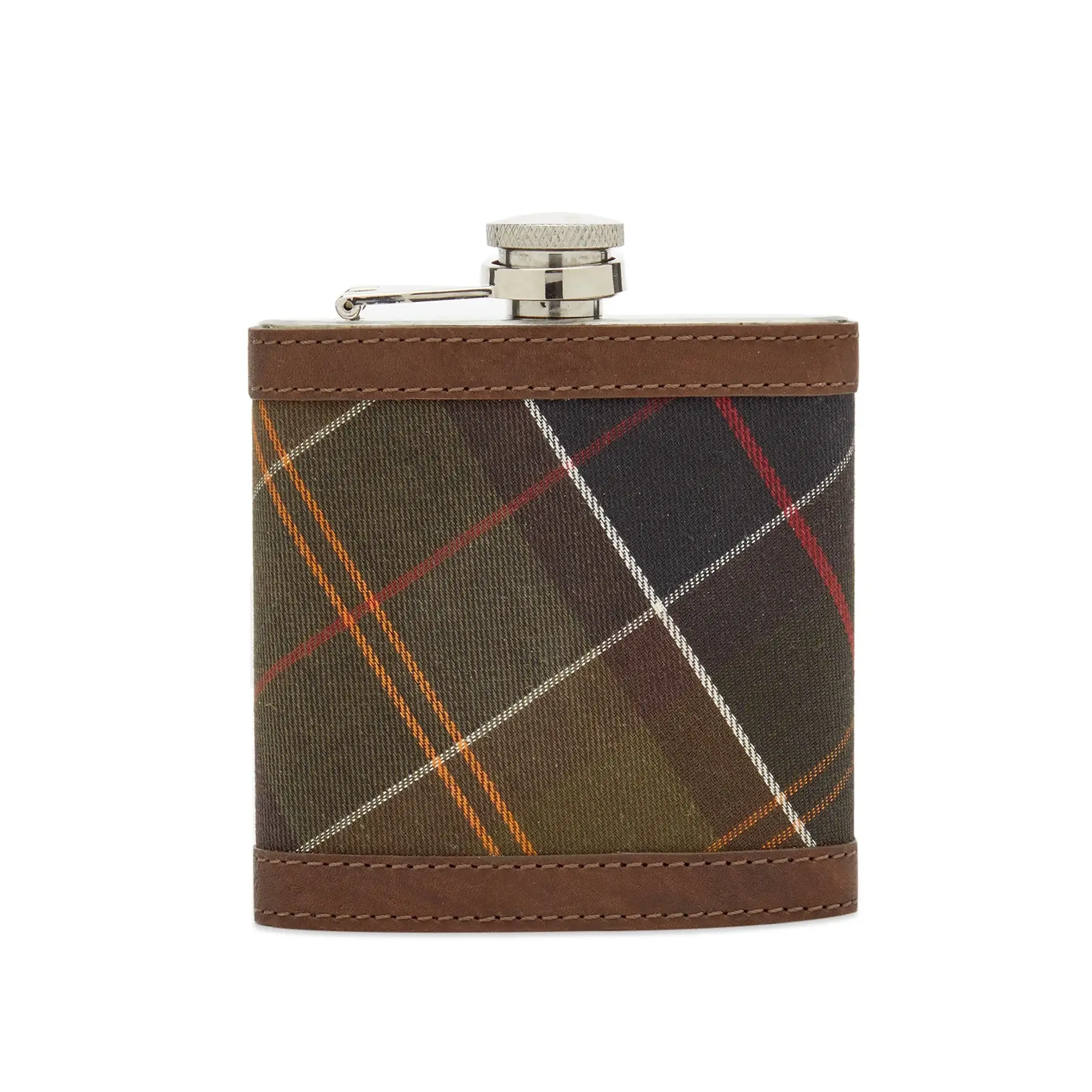 Barbour Hip Flask Classic Dark Brown