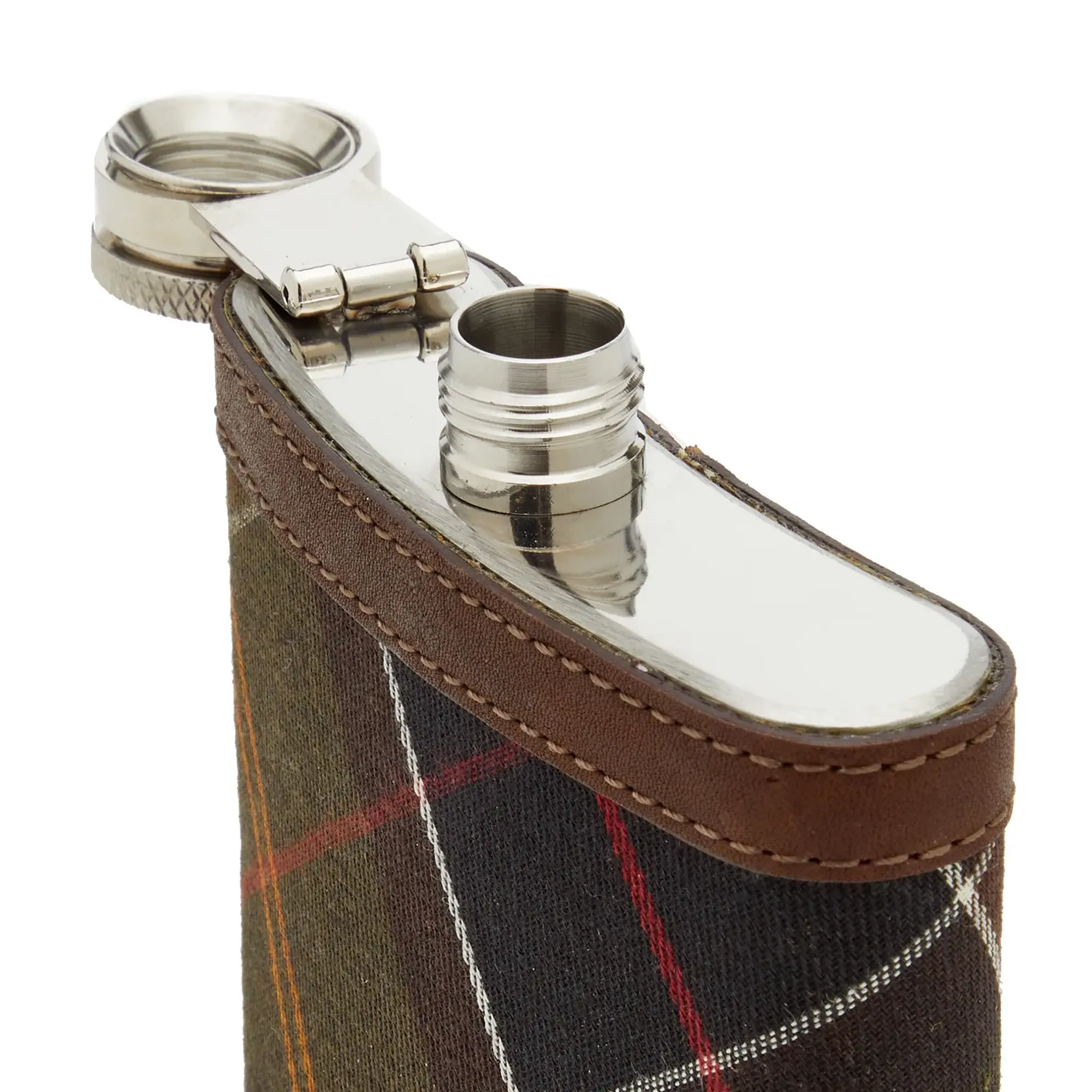 Barbour Hip Flask Classic Dark Brown
