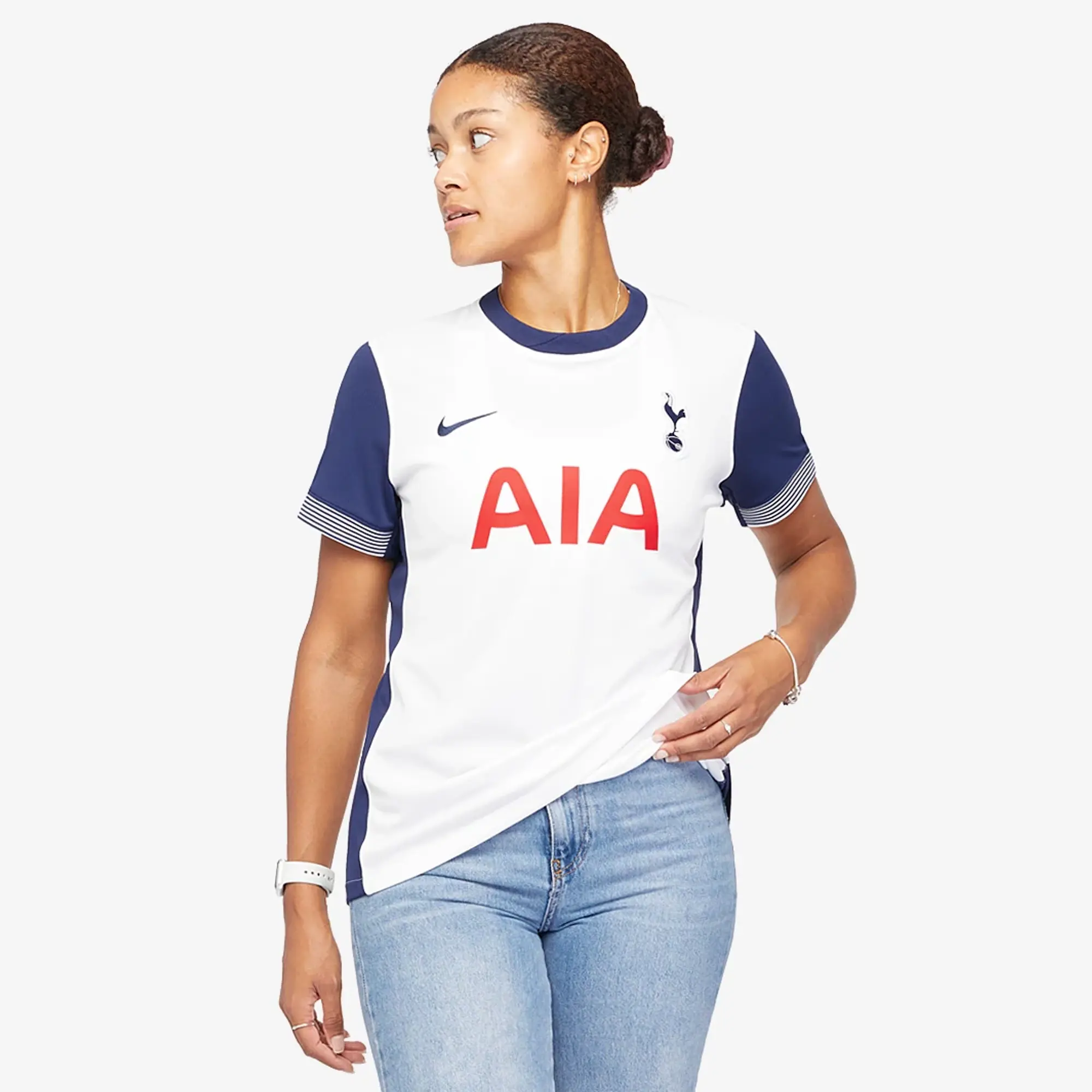 Nike Tottenham Hotspur 24 25 Womens Dri FIT Stadium SS Home Shirt