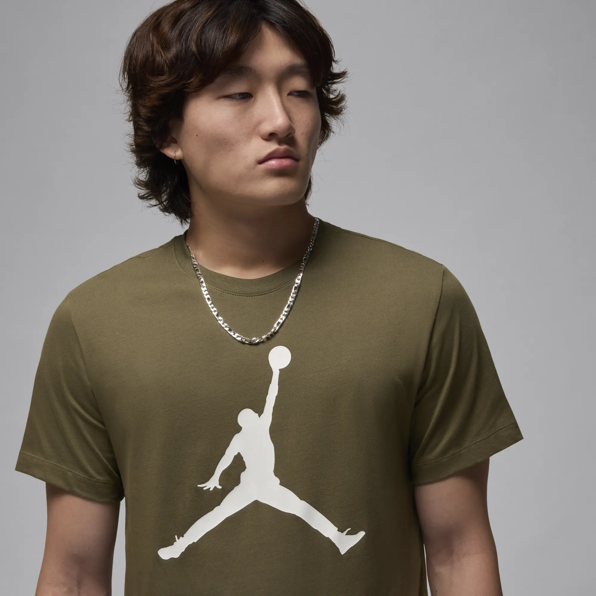 Nike Jordan Jumpman Men's T-Shirt - Green - Cotton/Polyester