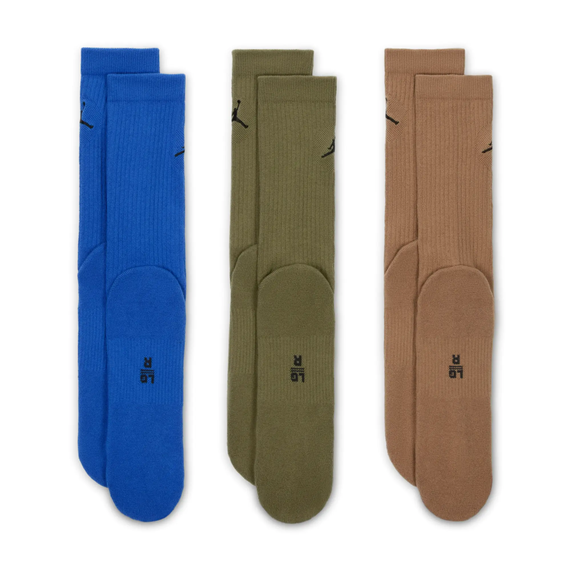 Nike Jordan Jordan Everyday 3-Pack Socks In Multi