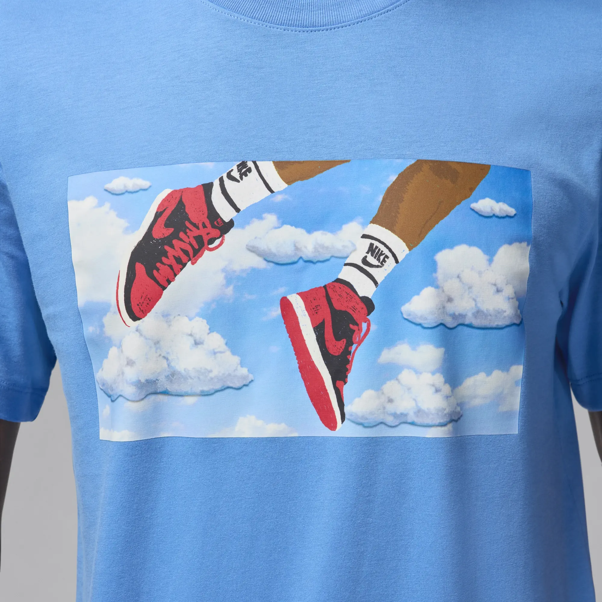 Nike Jordan Flight Essentials Men's T-Shirt - Blue - Cotton