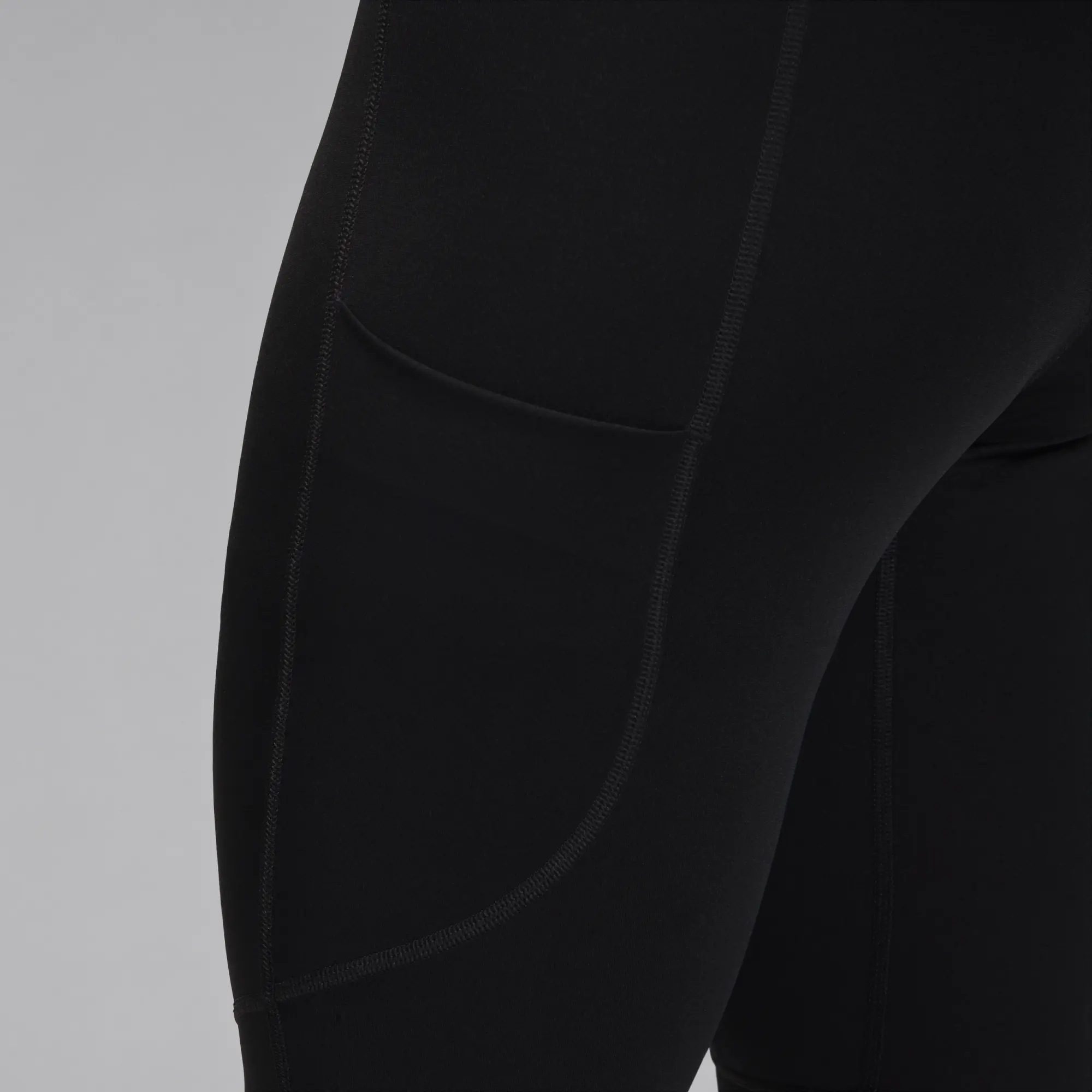 Nike Jordan Sport Men's Dri-FIT 3/4-Length Tights - Black - Polyester/Elastane