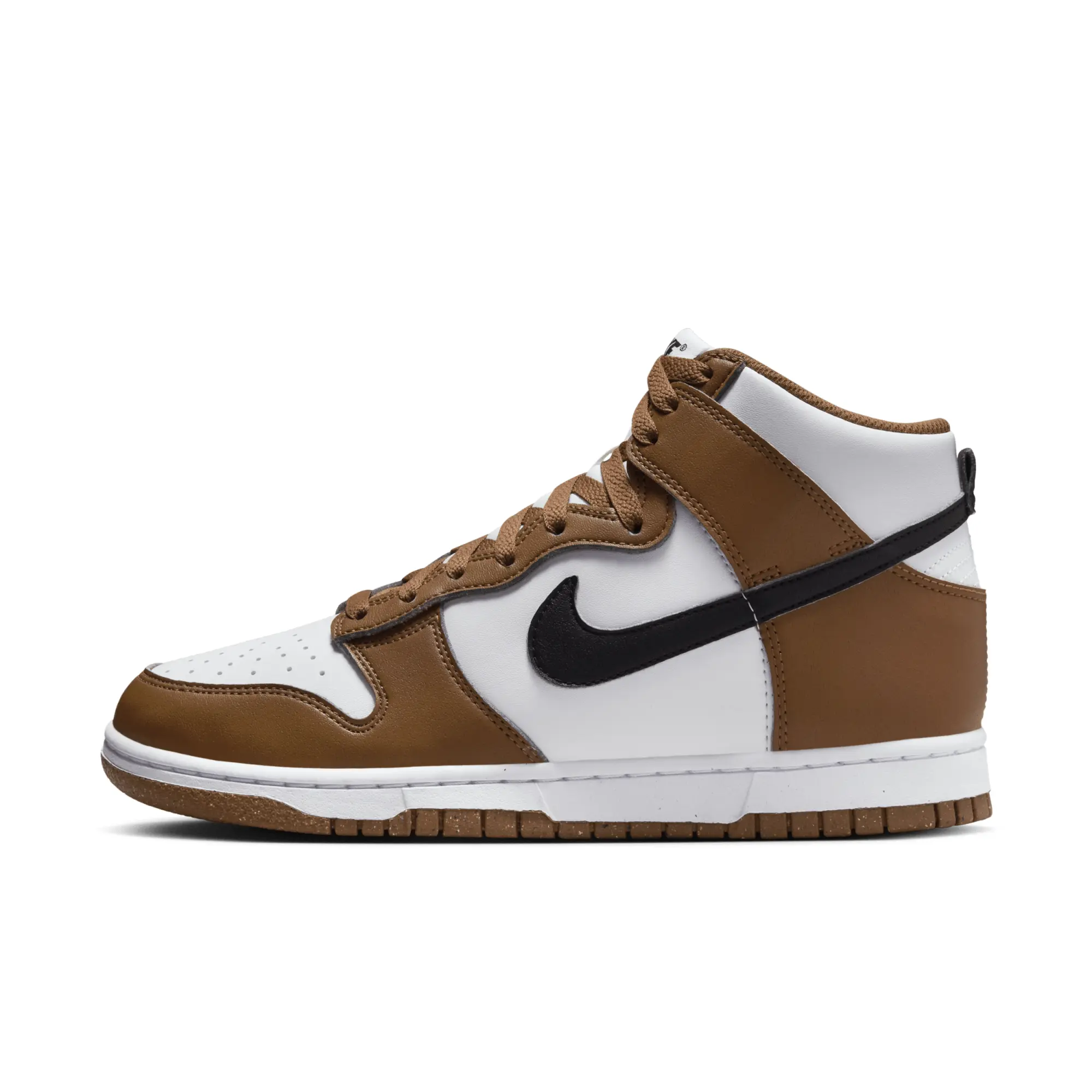 Nike Dunk High Next Nature Women's Shoes - Brown - Recycled Content Minimum