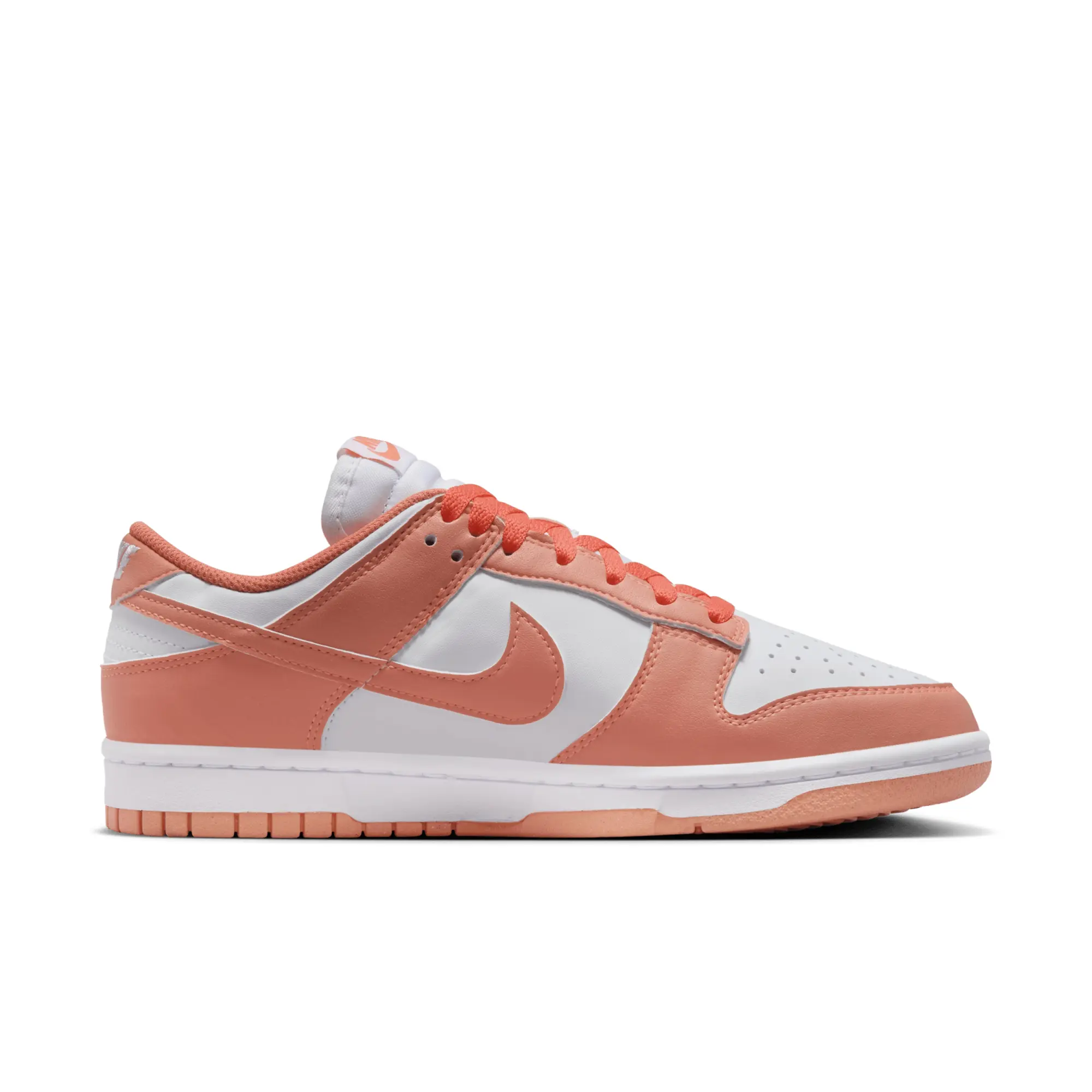 Nike Dunk Low Nn Trainers In White And Pink