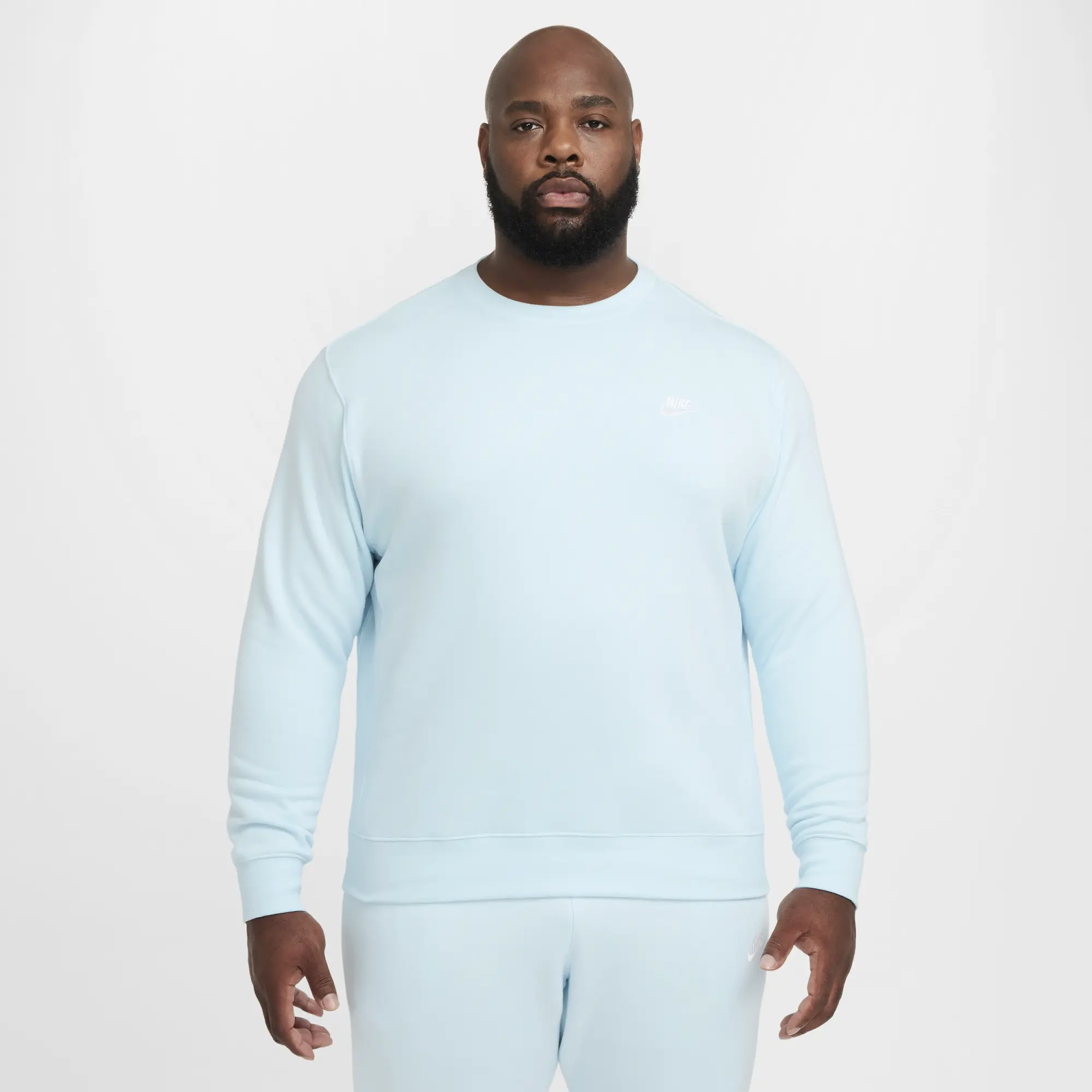 Nike Club Men Sweatshirts - Blue