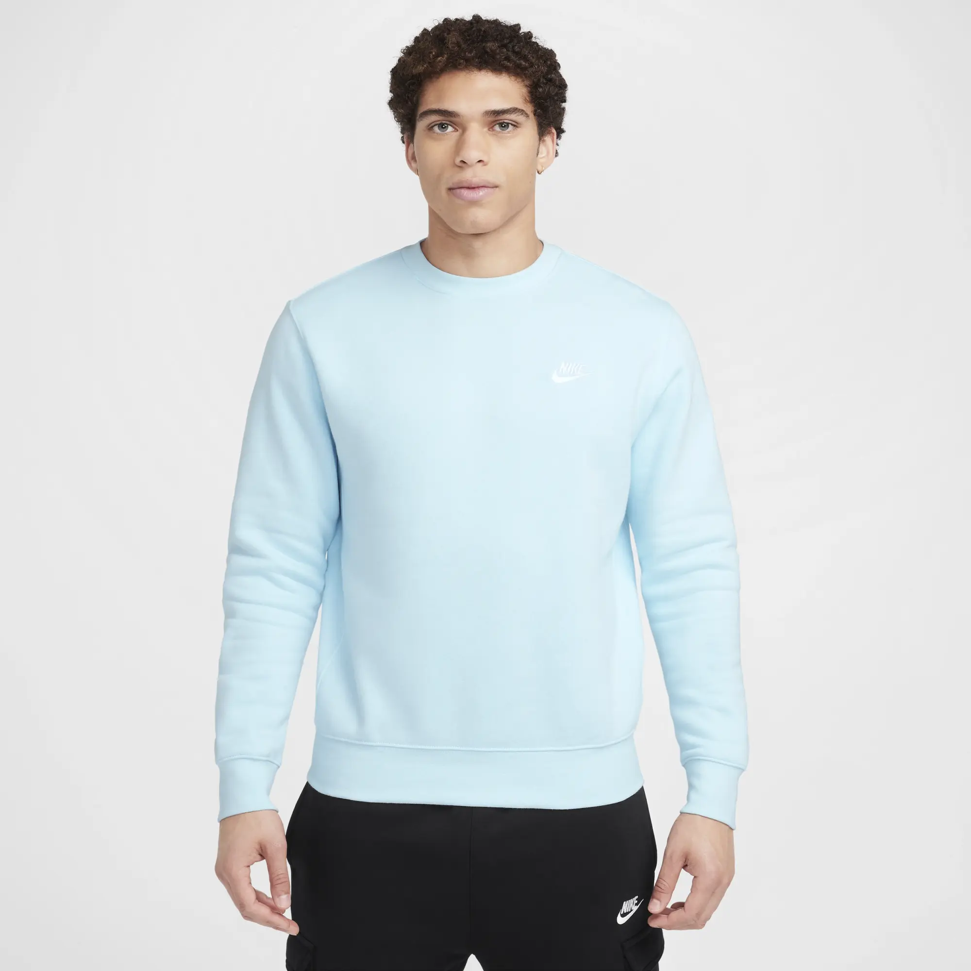 Nike Club Men Sweatshirts - Blue