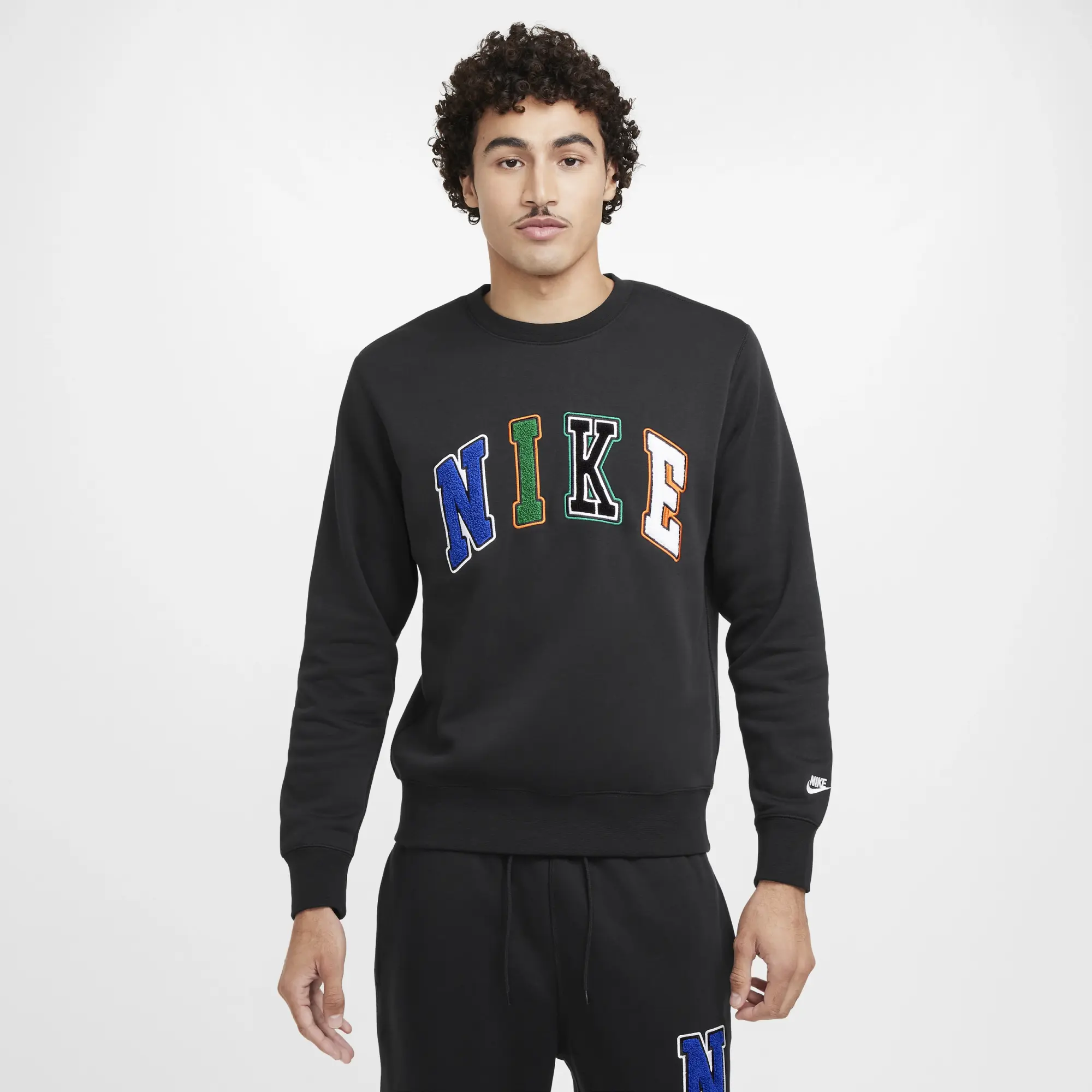 Nike Club Men's Crew - Black - Cotton