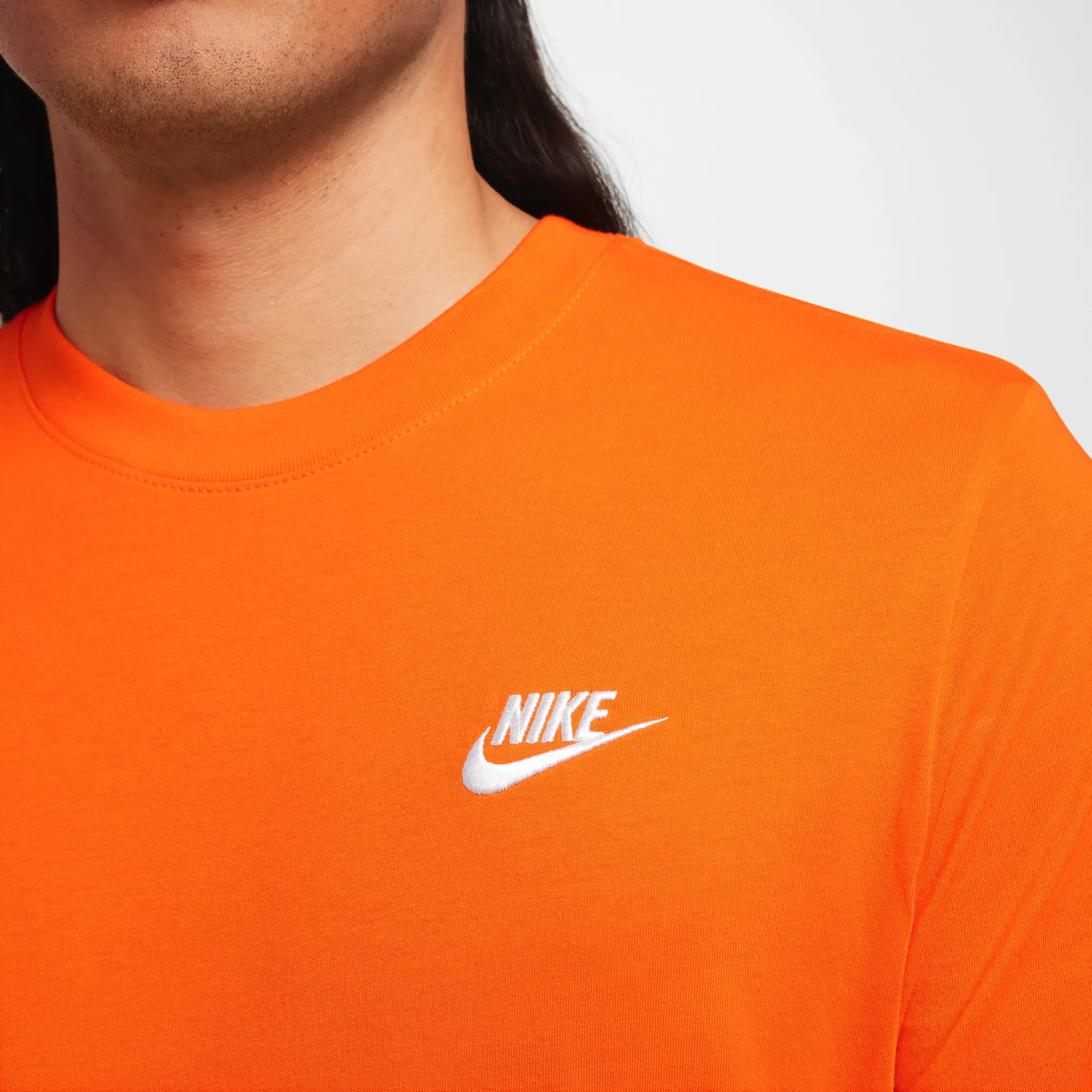 Nike Club Tee In Orange