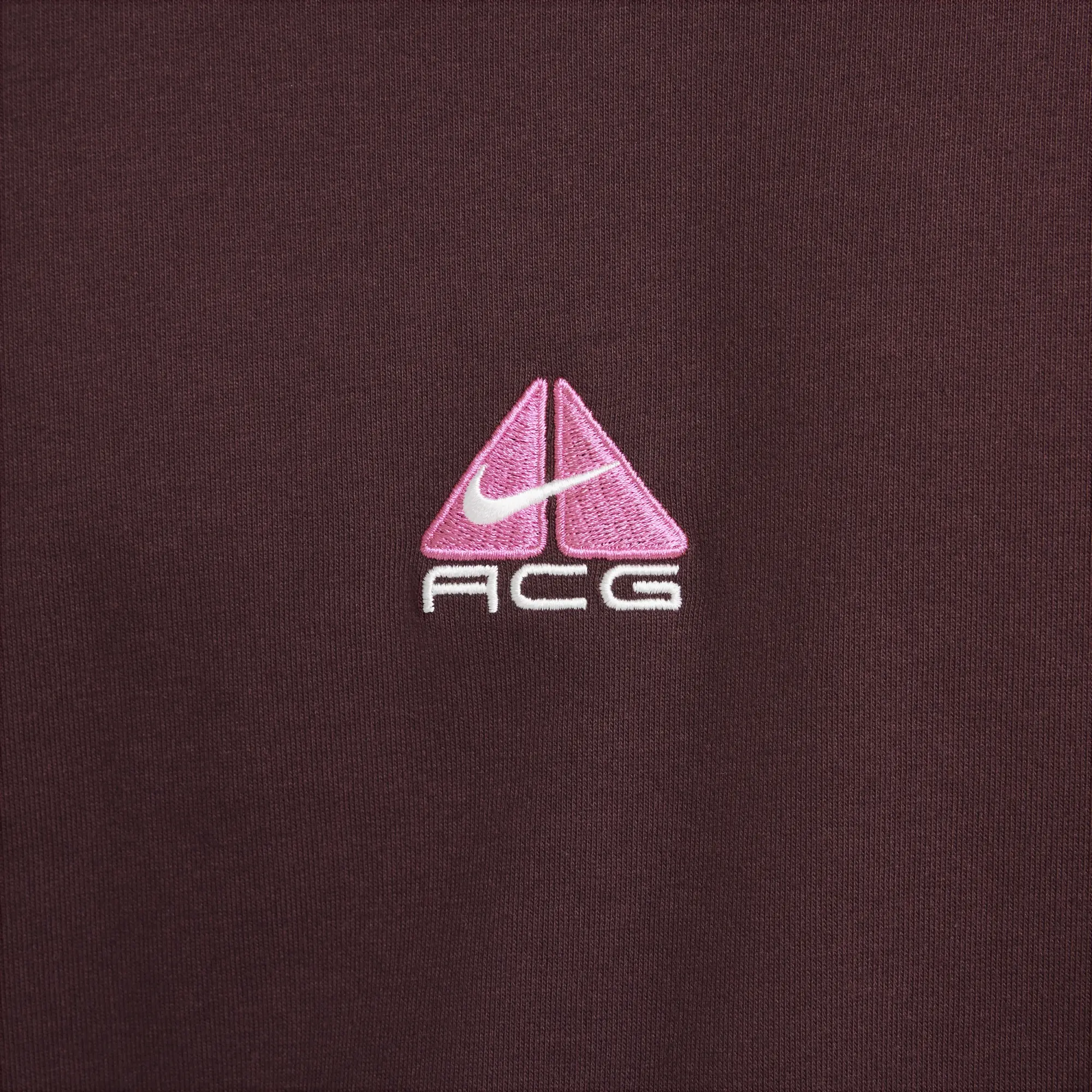 Nike ACG 'Lungs' Men's Long-Sleeve T-Shirt - Red - Polyester/Cotton