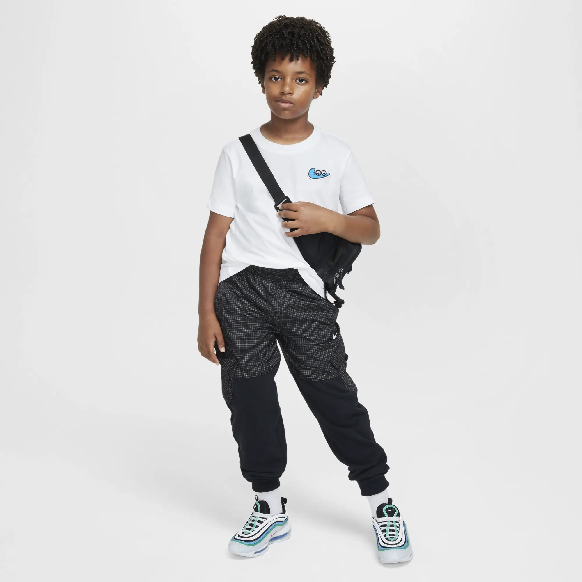 Nike Sportswear Older Kids Swooshy T Shirt 8 15Y