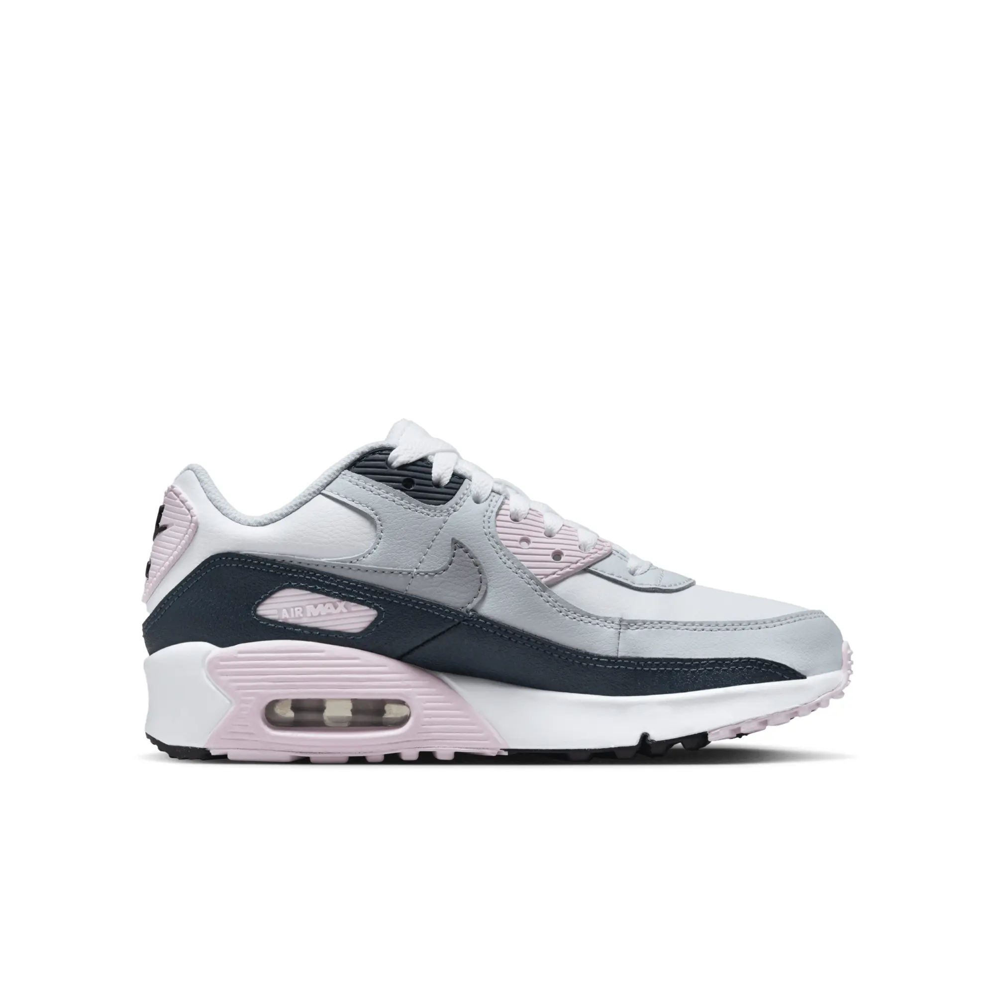 Nike Air Max 90 Older Kids' Shoe - White