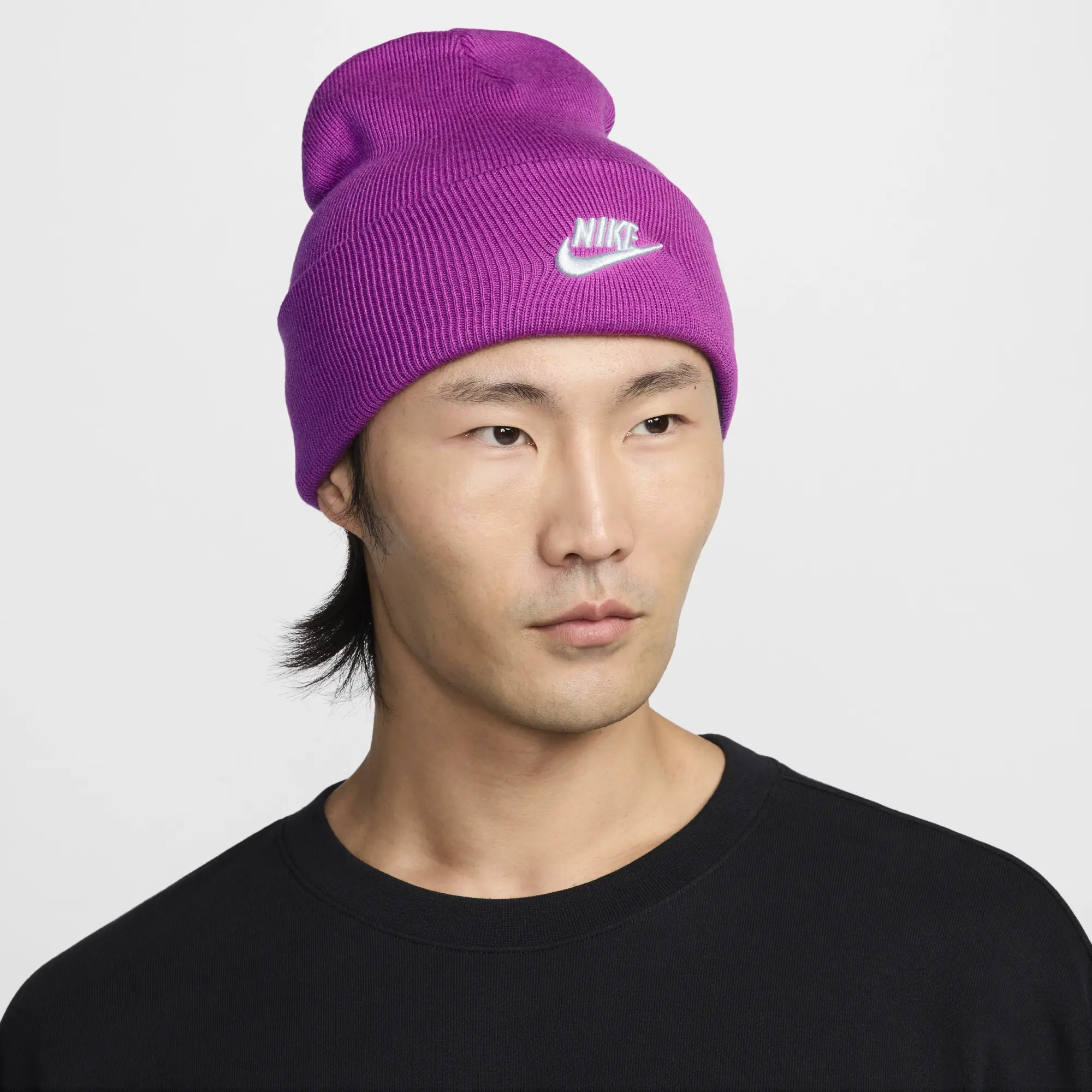 Nike Peak Futura Beanie - Purple - Polyester/Nylon