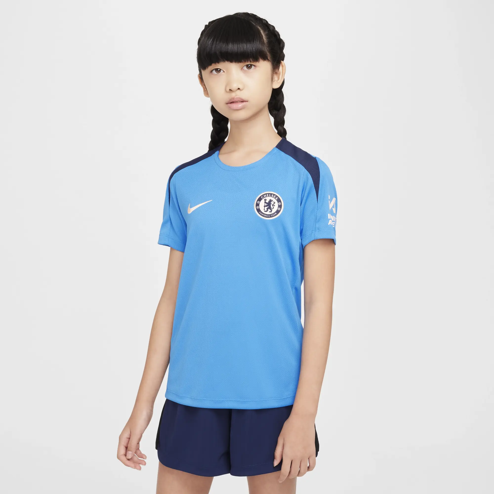 Chelsea Nike Strike Training Top - Blue - Kids