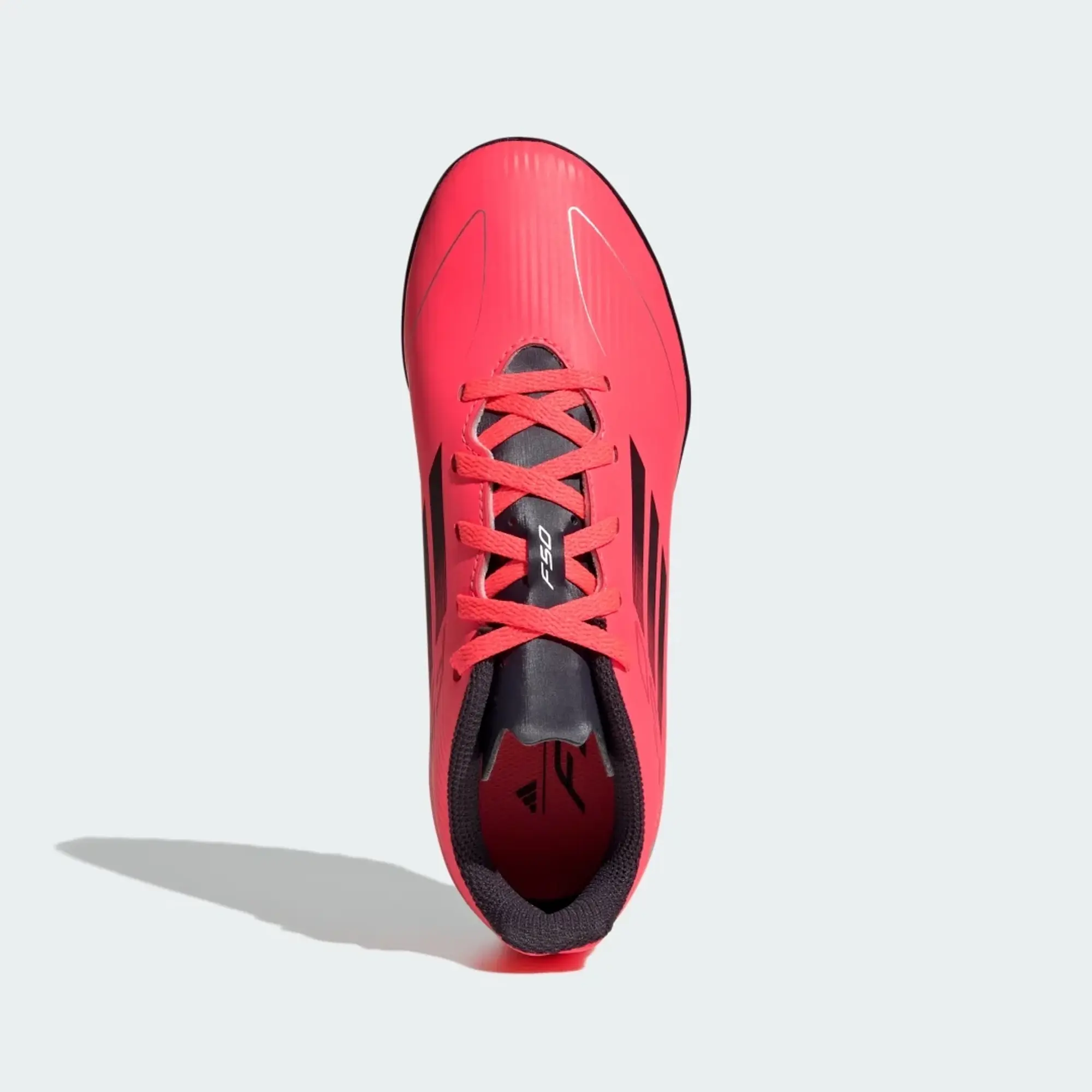 Adidas F50 Club Tf Vivid Horizon - Turbo/Aurora Black/Platin Metallic Kids - ['Red']