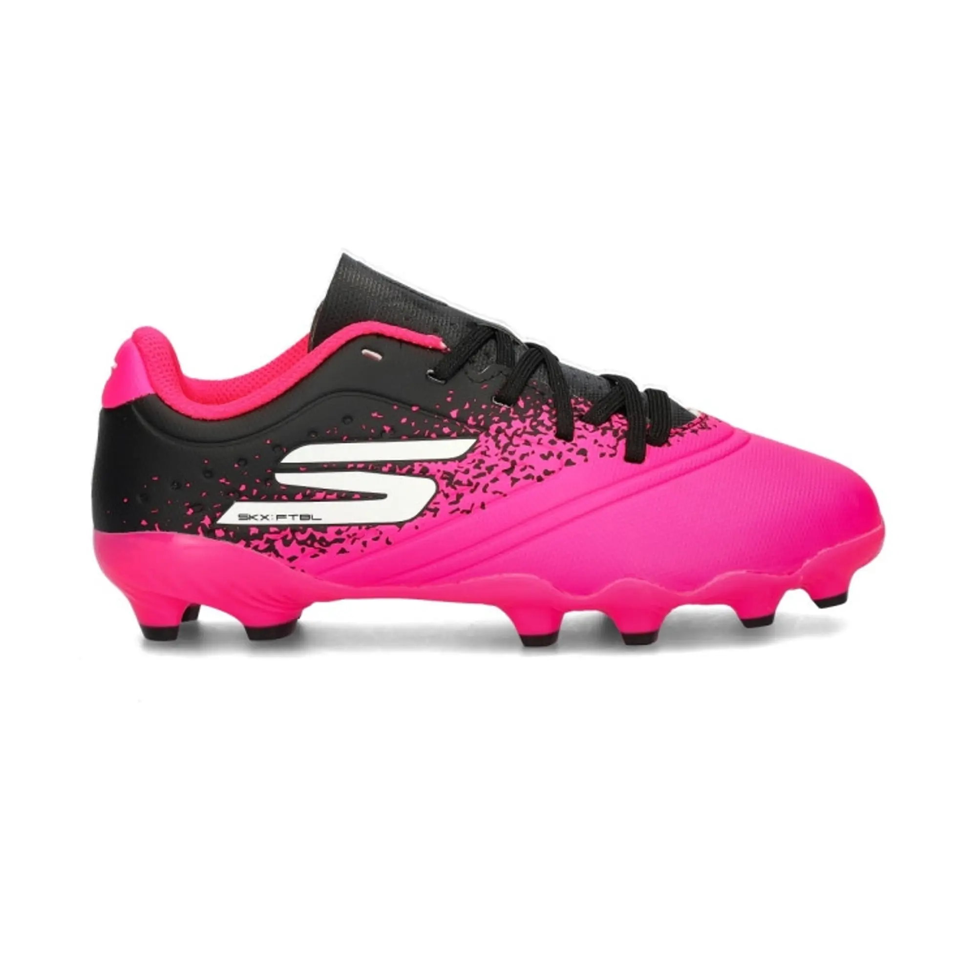 Skechers Razor 1.5 Jr Td FG Sneaker in Black/Pink