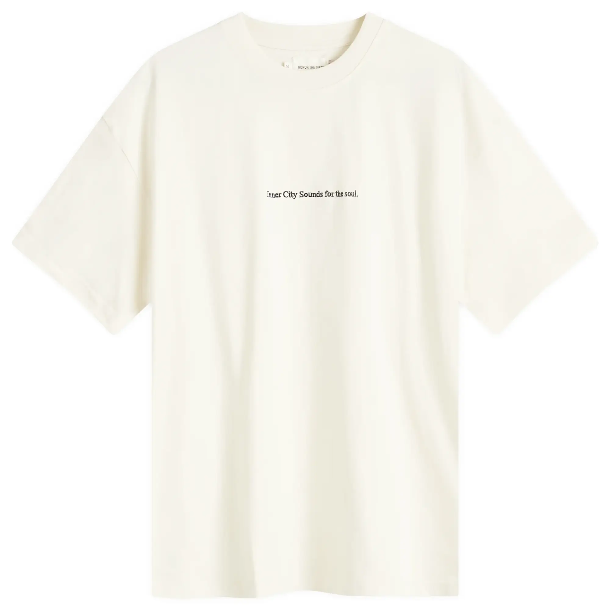 Honor the Gift Men's HTG Records T-Shirt Cream