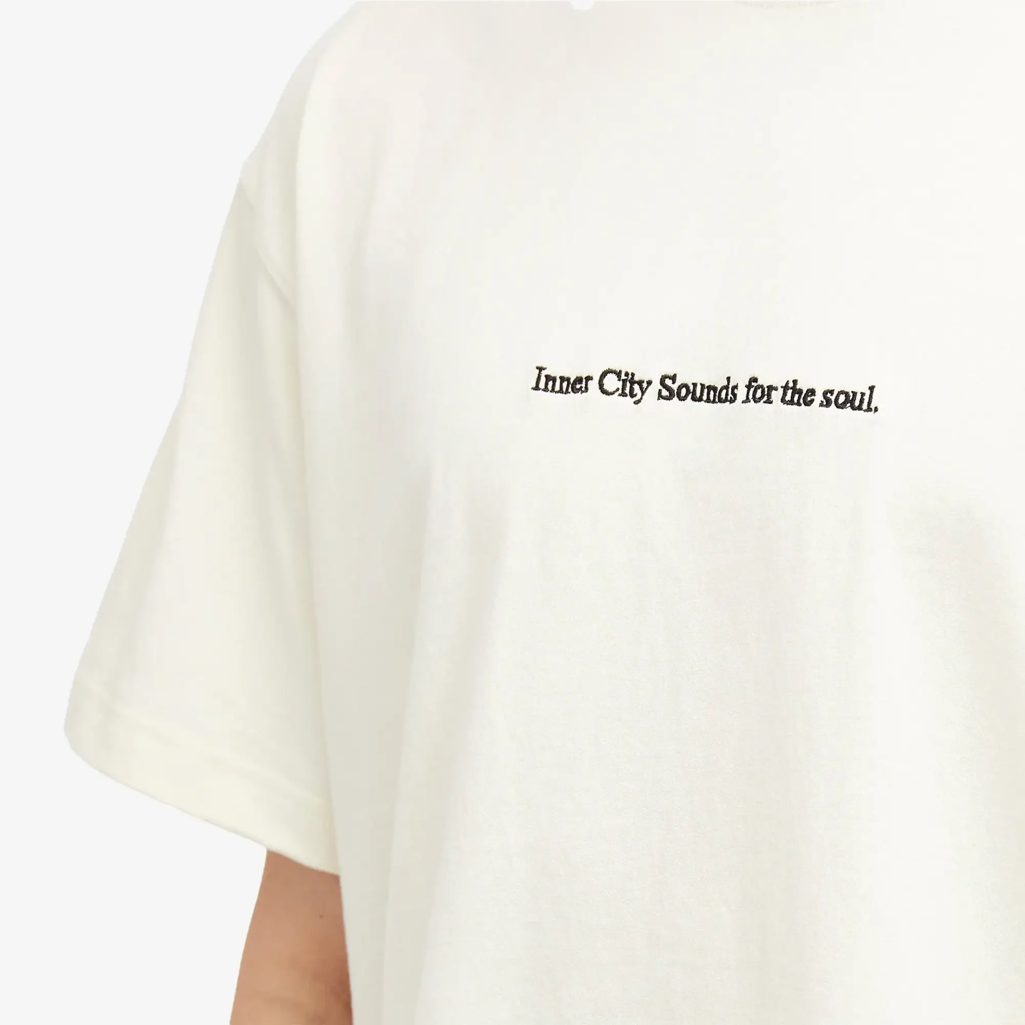 Honor the Gift Men's HTG Records T-Shirt Cream