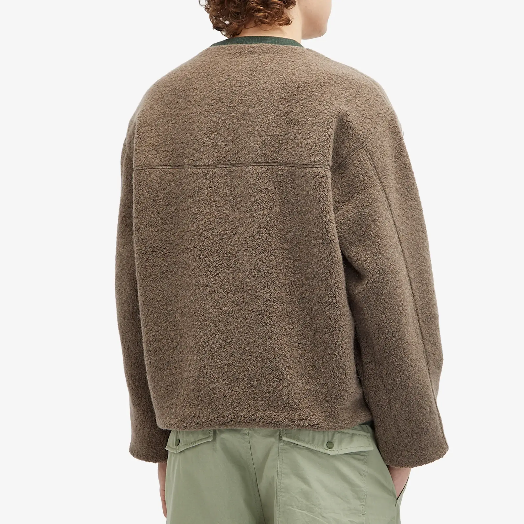 thisisneverthat Men's x Gore-Tex Windstopper Fleece Sweatshirt Mud