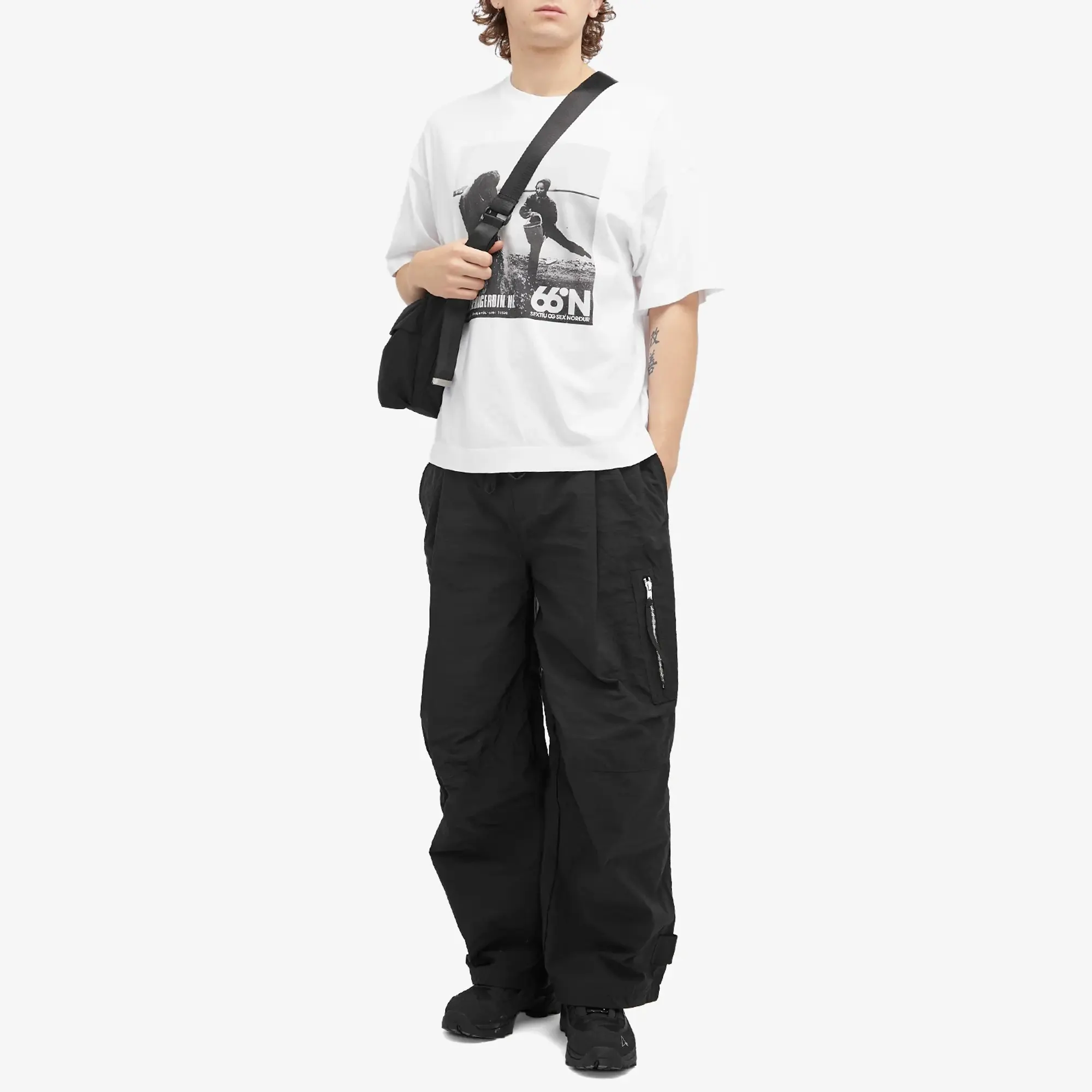 66° North Men's Hringbraut Cargo Pants Black