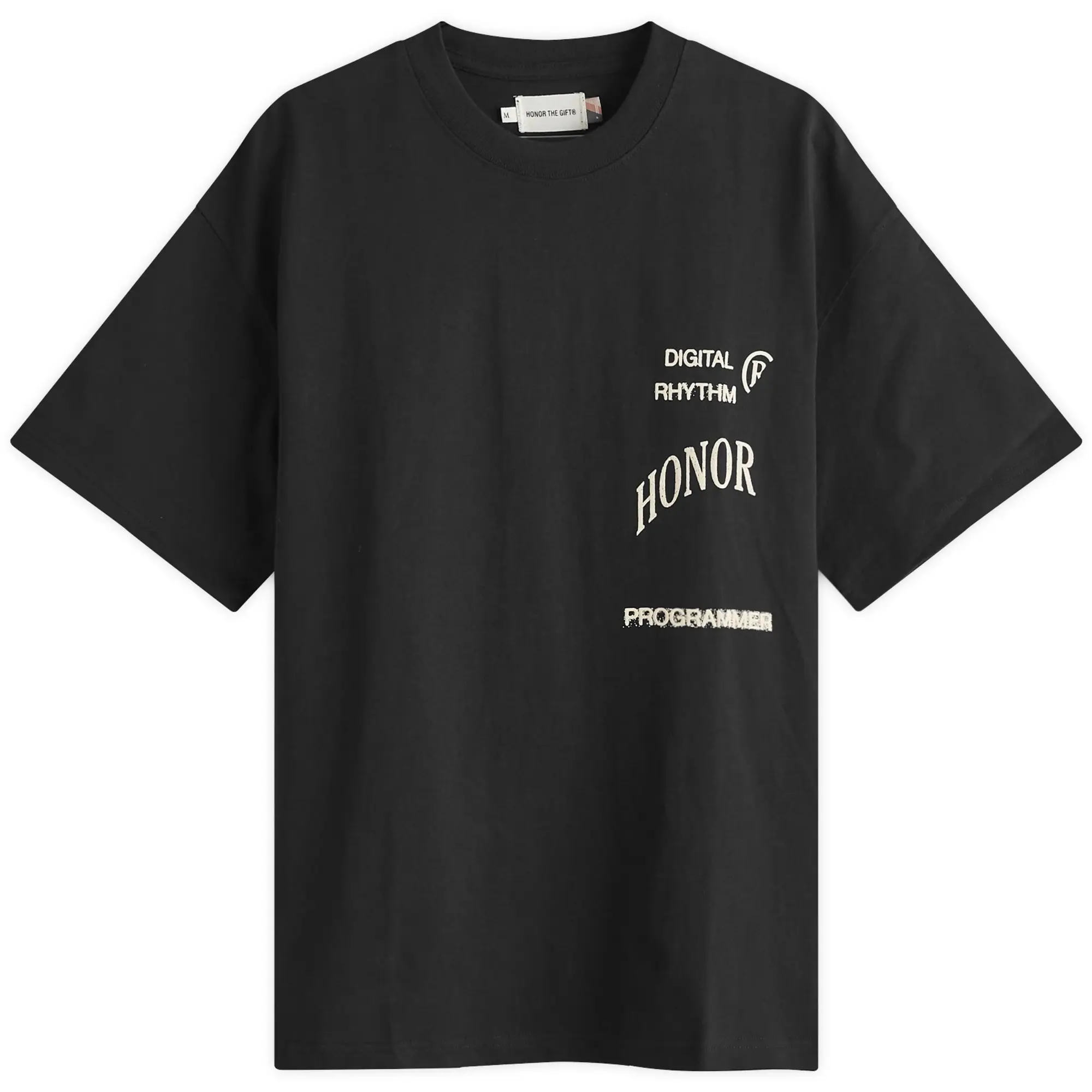 Honor the Gift Men's Sunray Logo T-Shirt Black