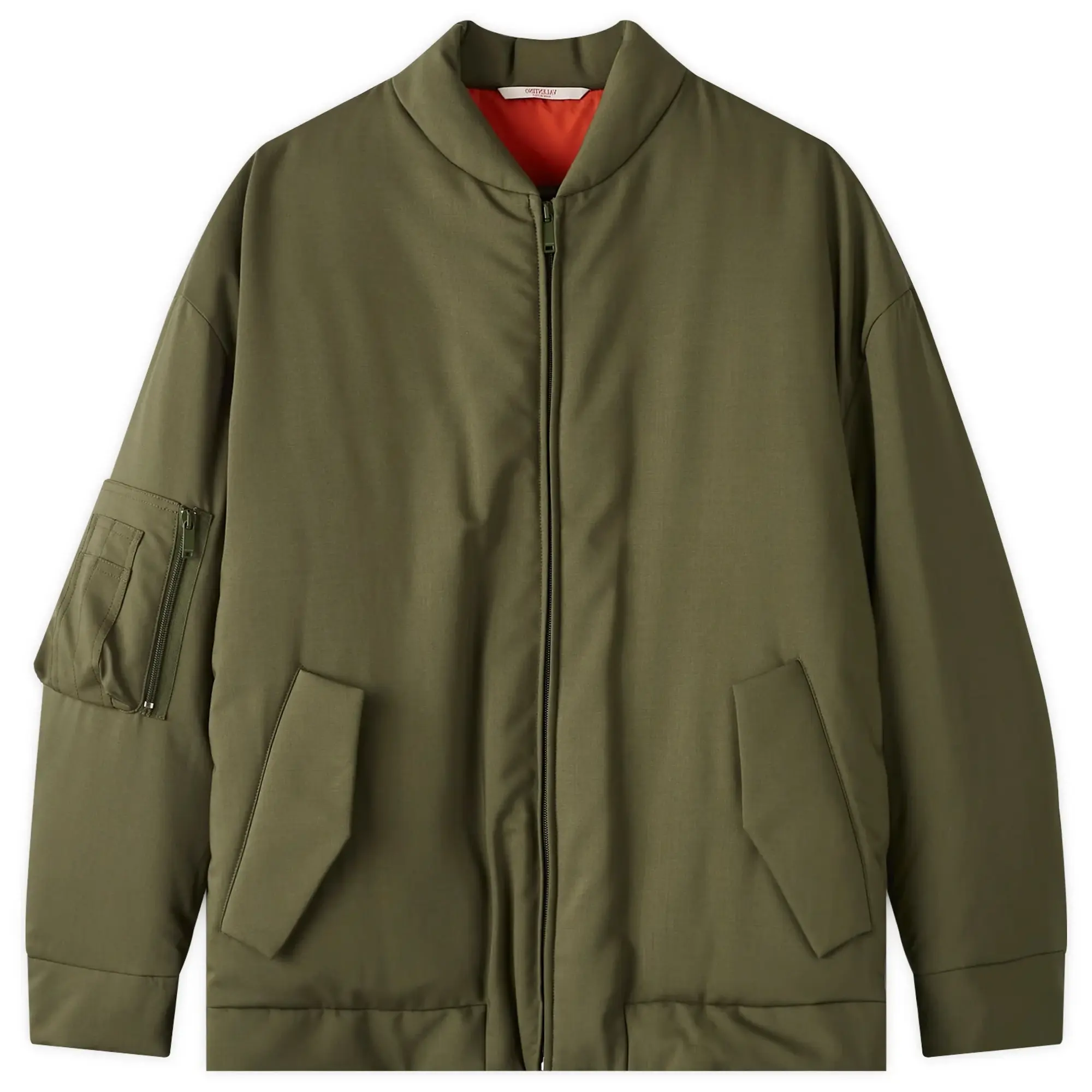 Valentino Men's Bomber Jacket Army