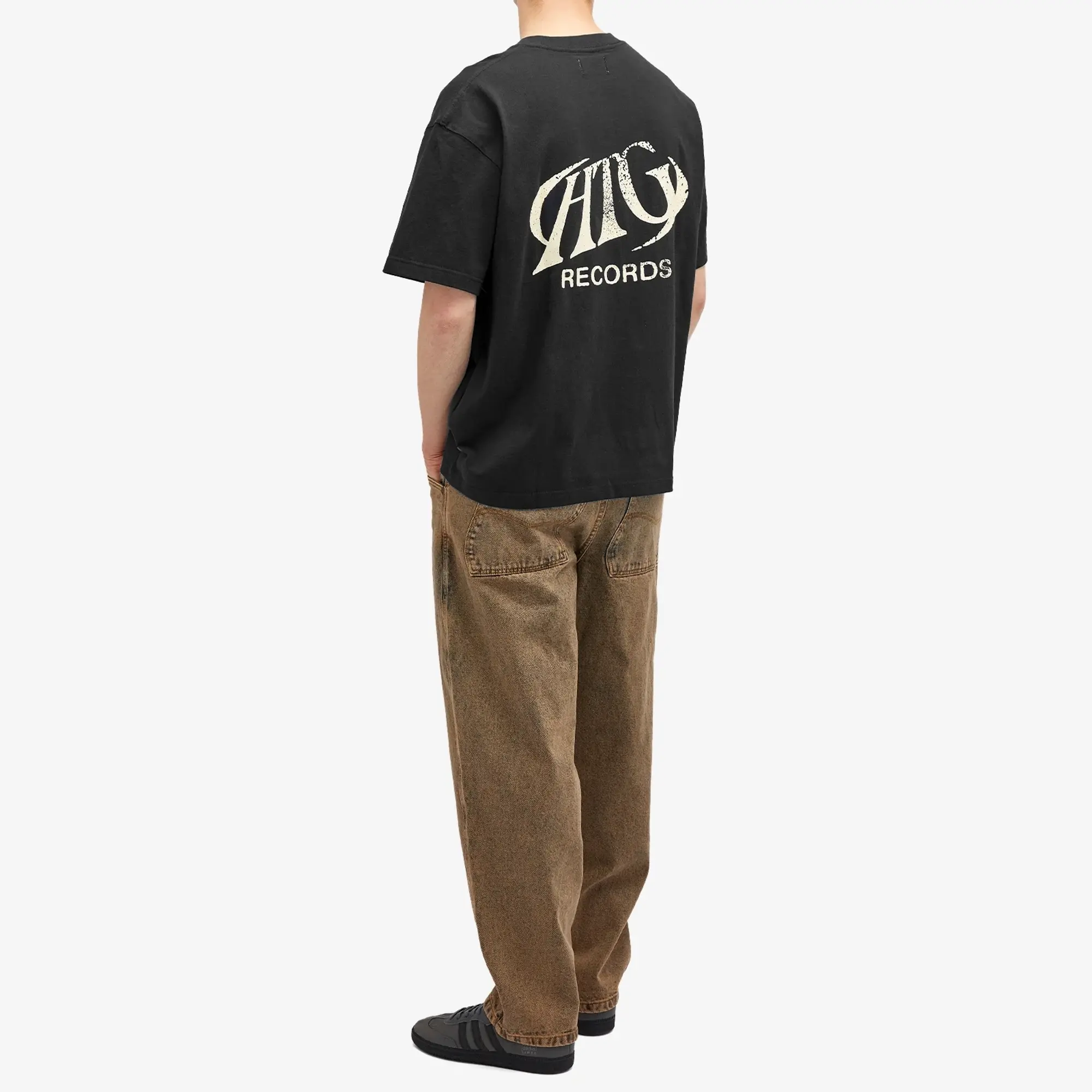 Honor the Gift Men's HTG Records T-Shirt Black