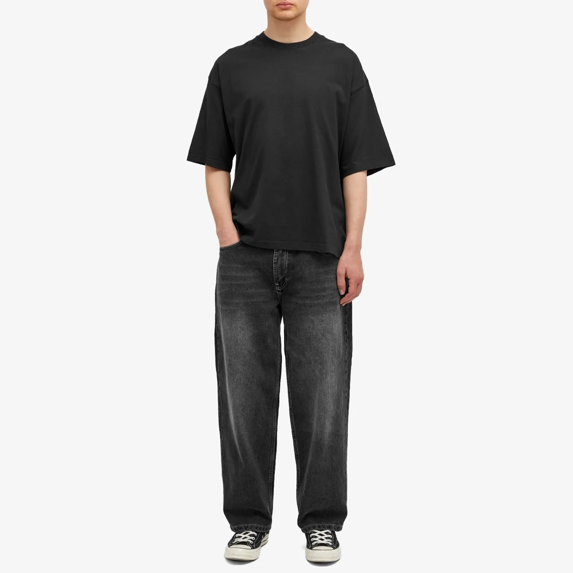 Asics Honor the Gift Men's Crest Logo Box T-Shirt Black