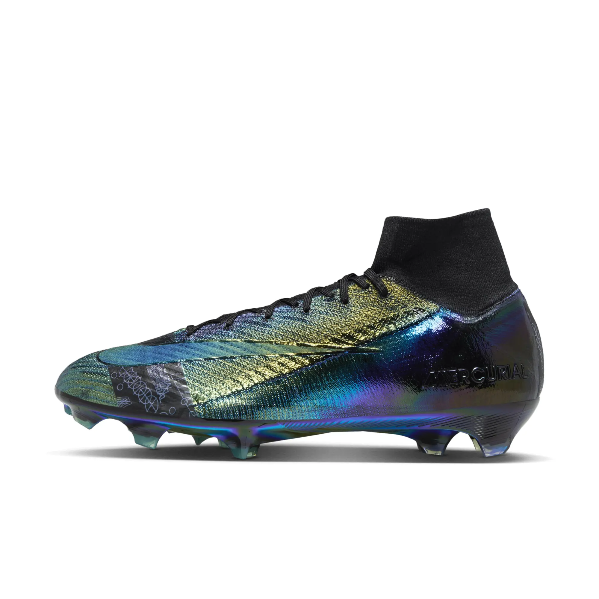 Black orders mercurial football boots