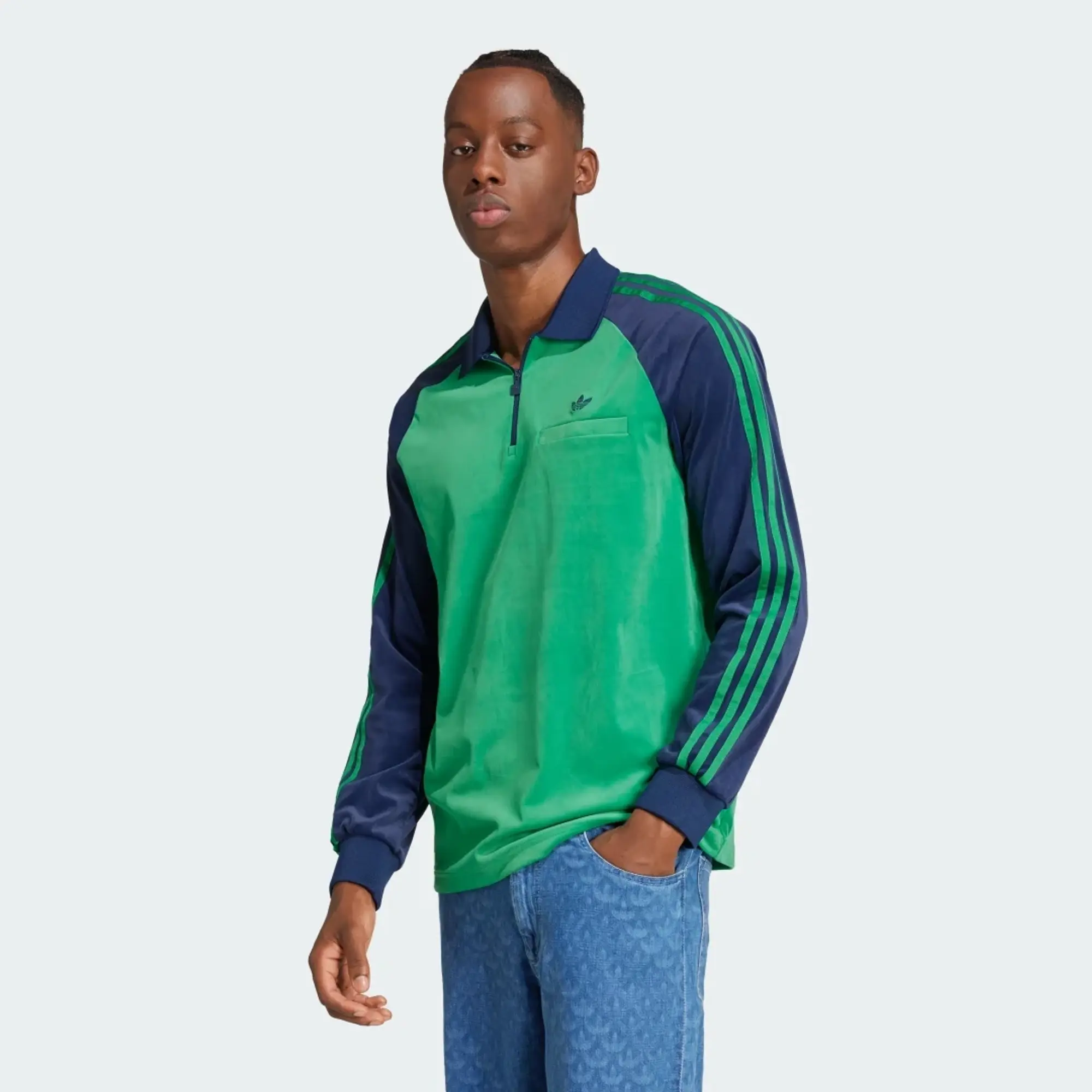 adidas adidas Originals 70s Velour Polo