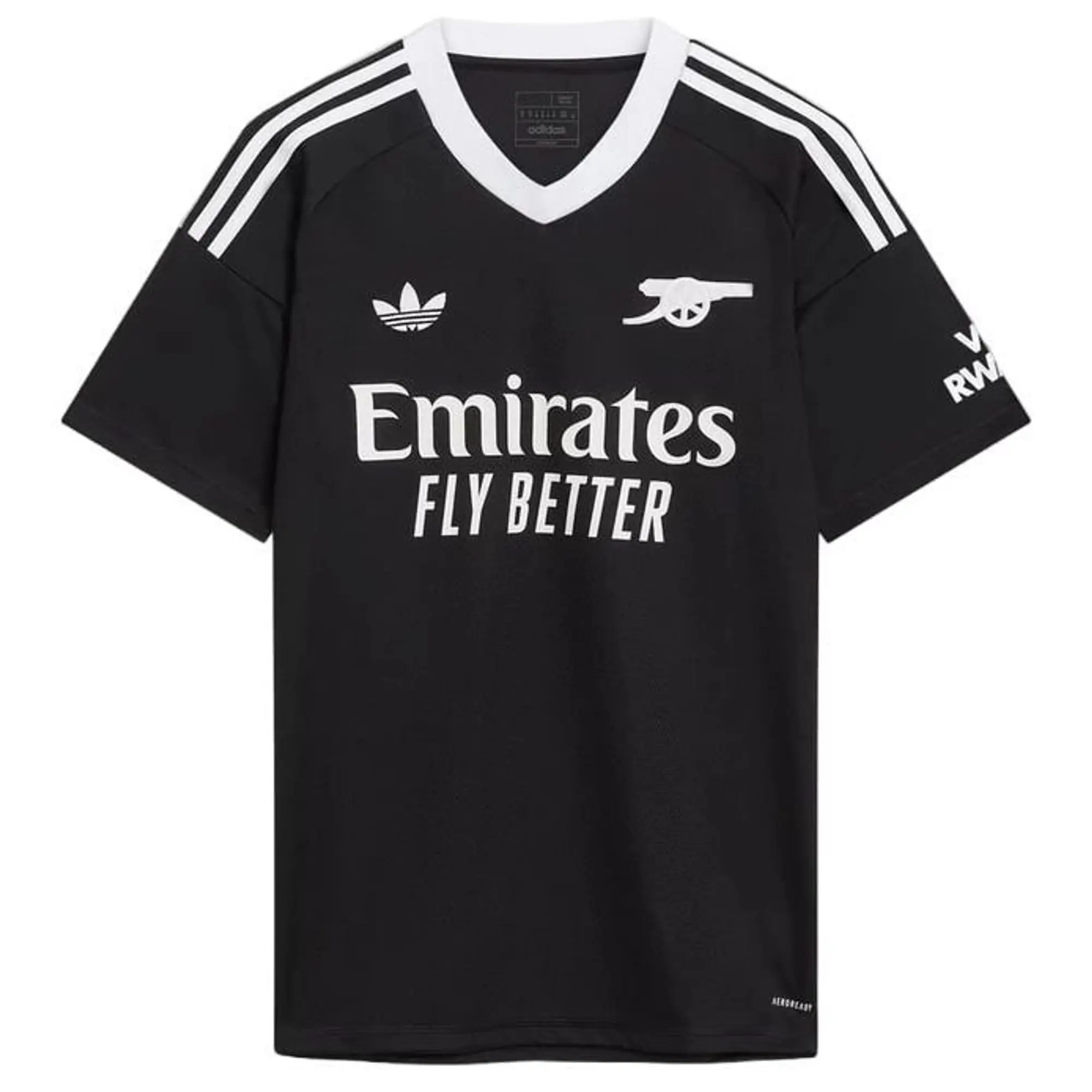 adidas Arsenal 3Rd Goalkeeper Shirt 2024/25 Kids - ['Black']