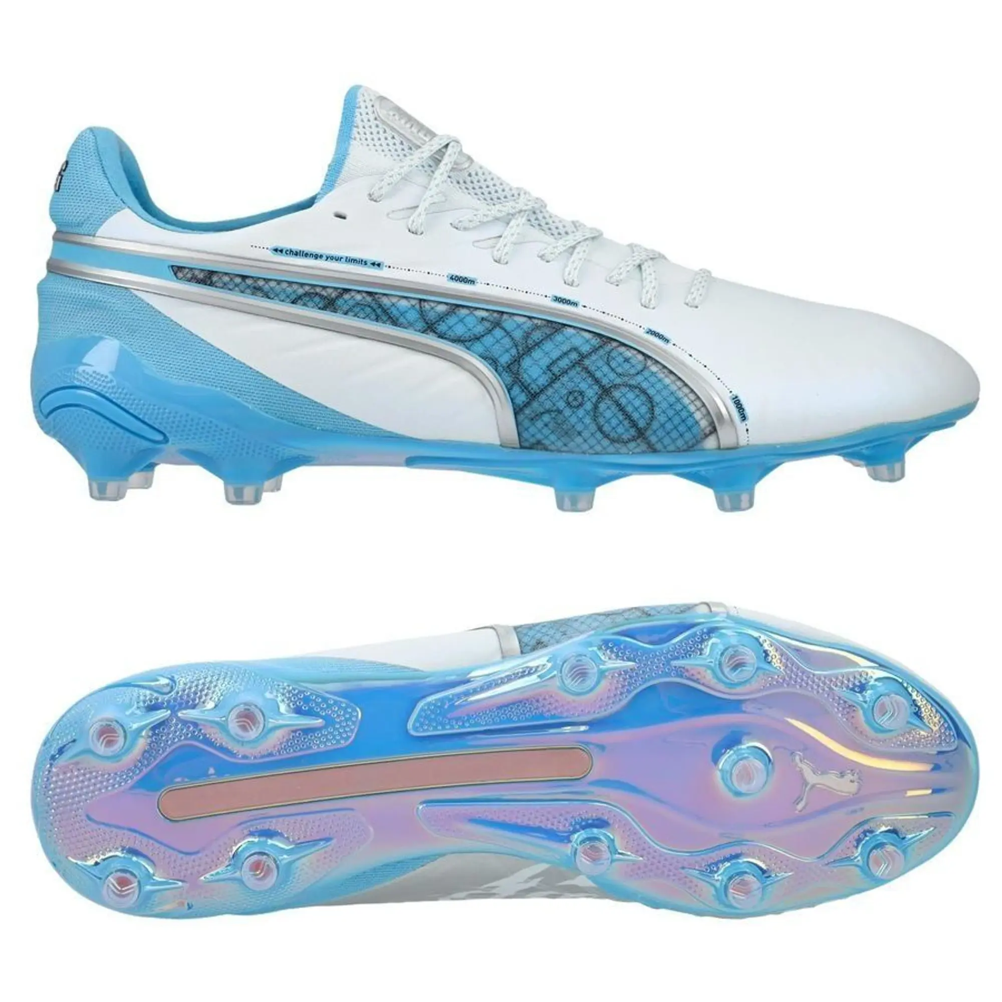 Puma King Ultimate Fg/Ag Conquer Your Mountain - ['White']