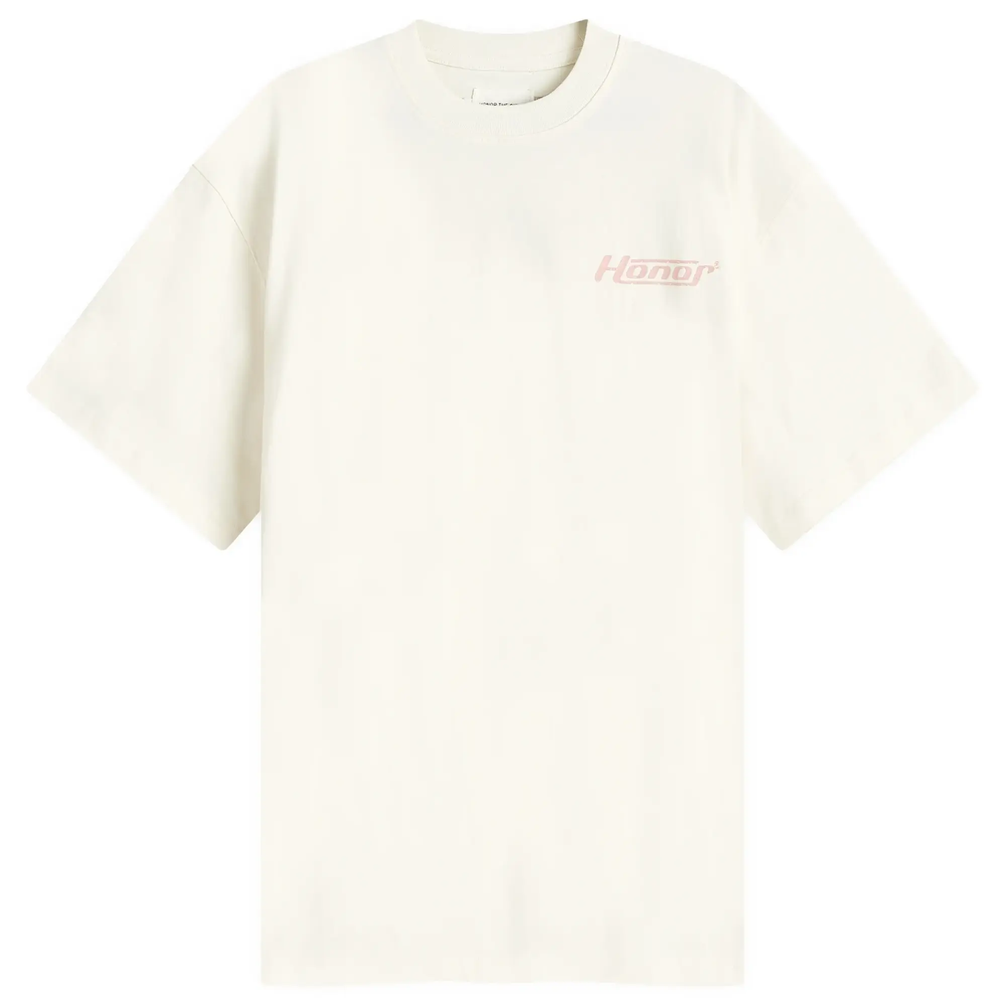Honor the Gift Men's Globe Logo T-Shirt Cream