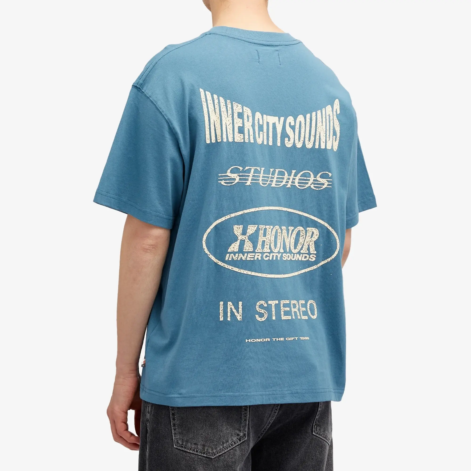 Honor the Gift Men's Studio T-Shirt Blue