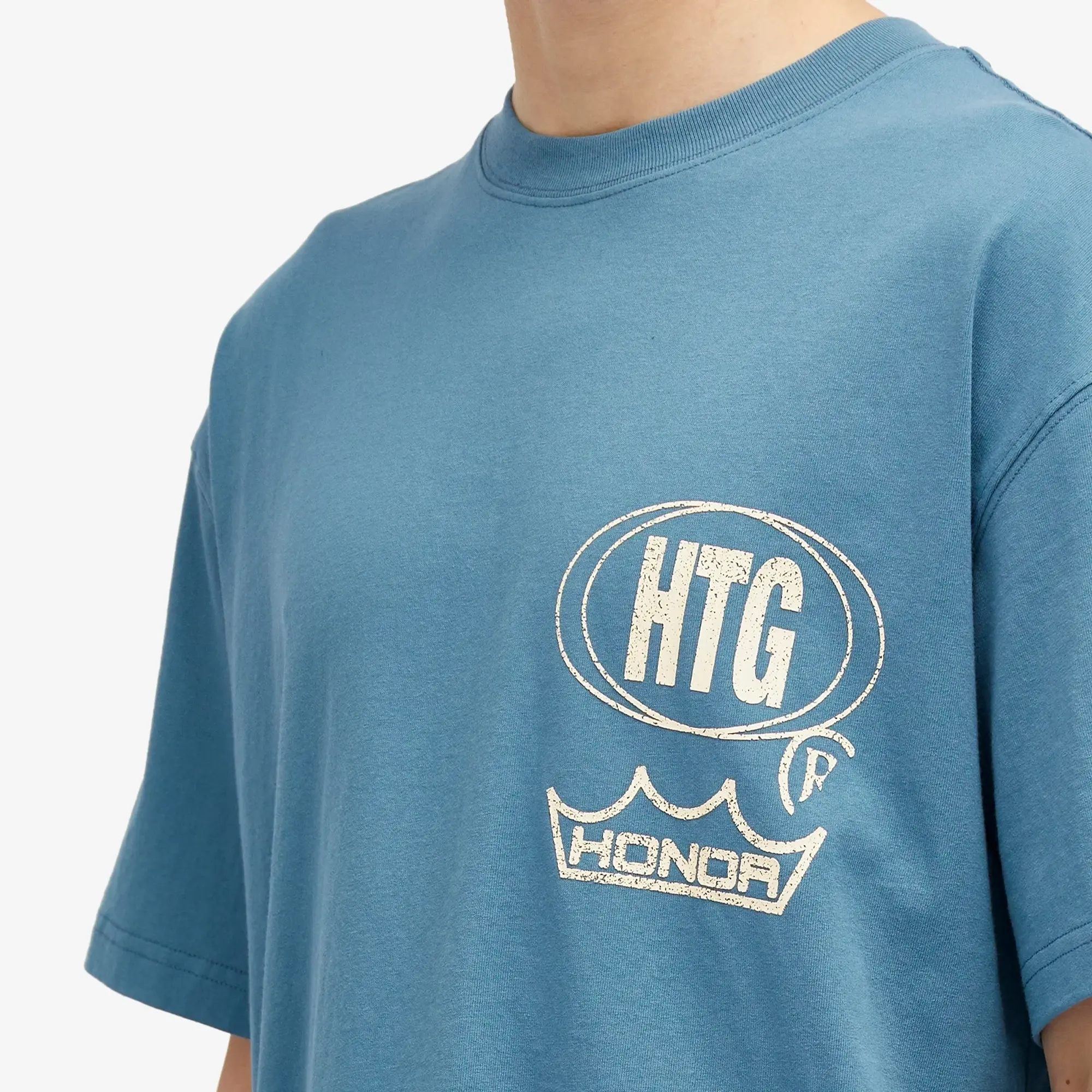 Honor the Gift Men's Studio T-Shirt Blue