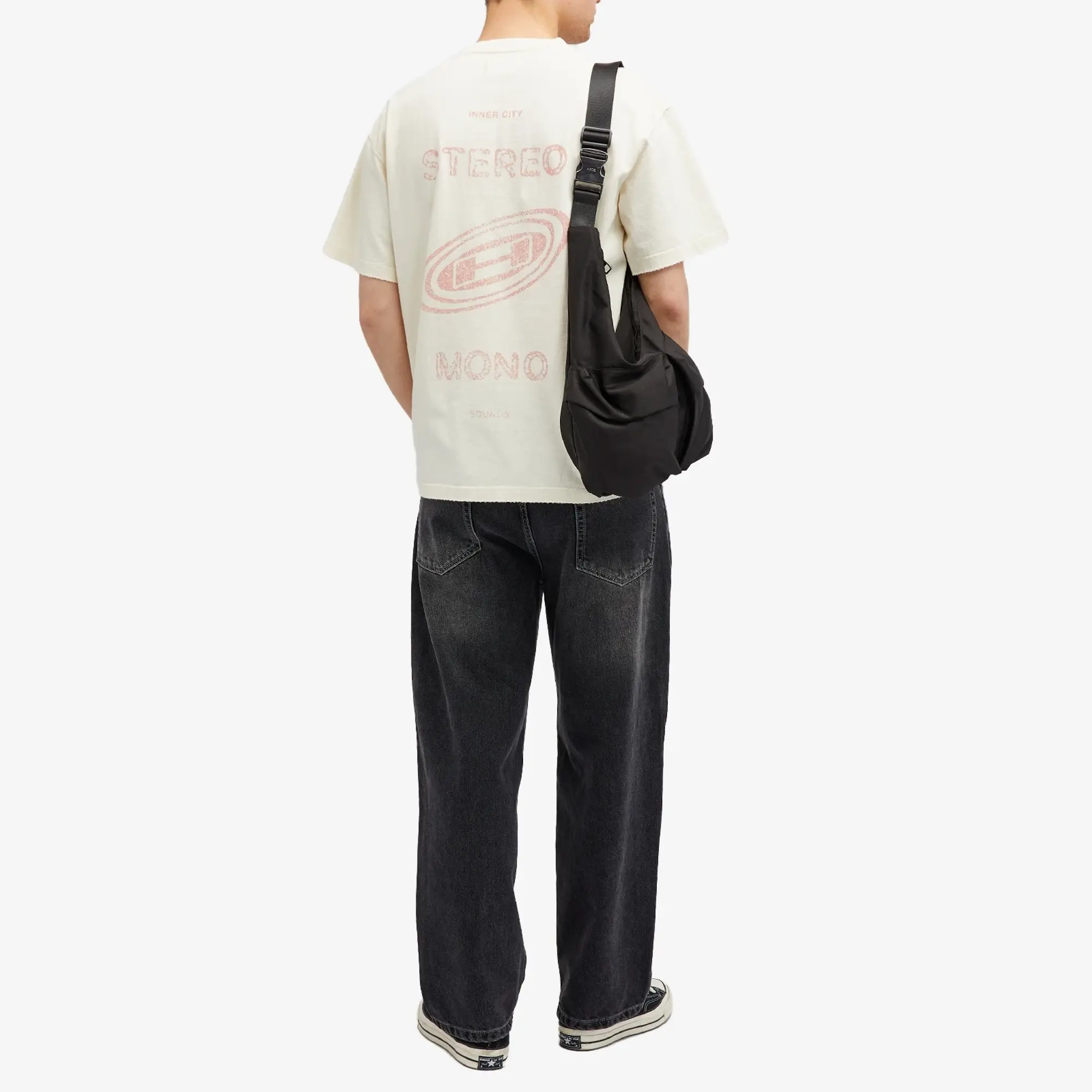 Honor the Gift Men's Stereo Mono T-Shirt Cream