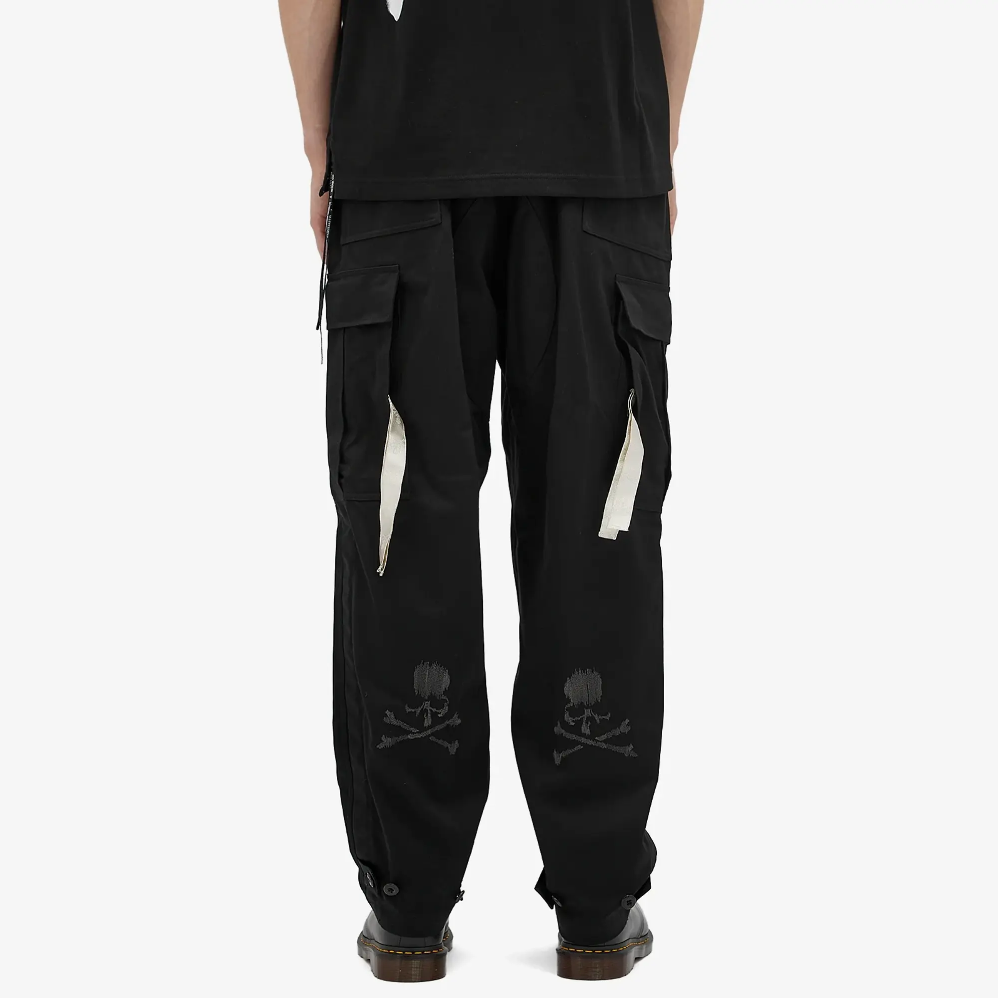 MASTERMIND WORLD Men's Regular Cargo Pants Black