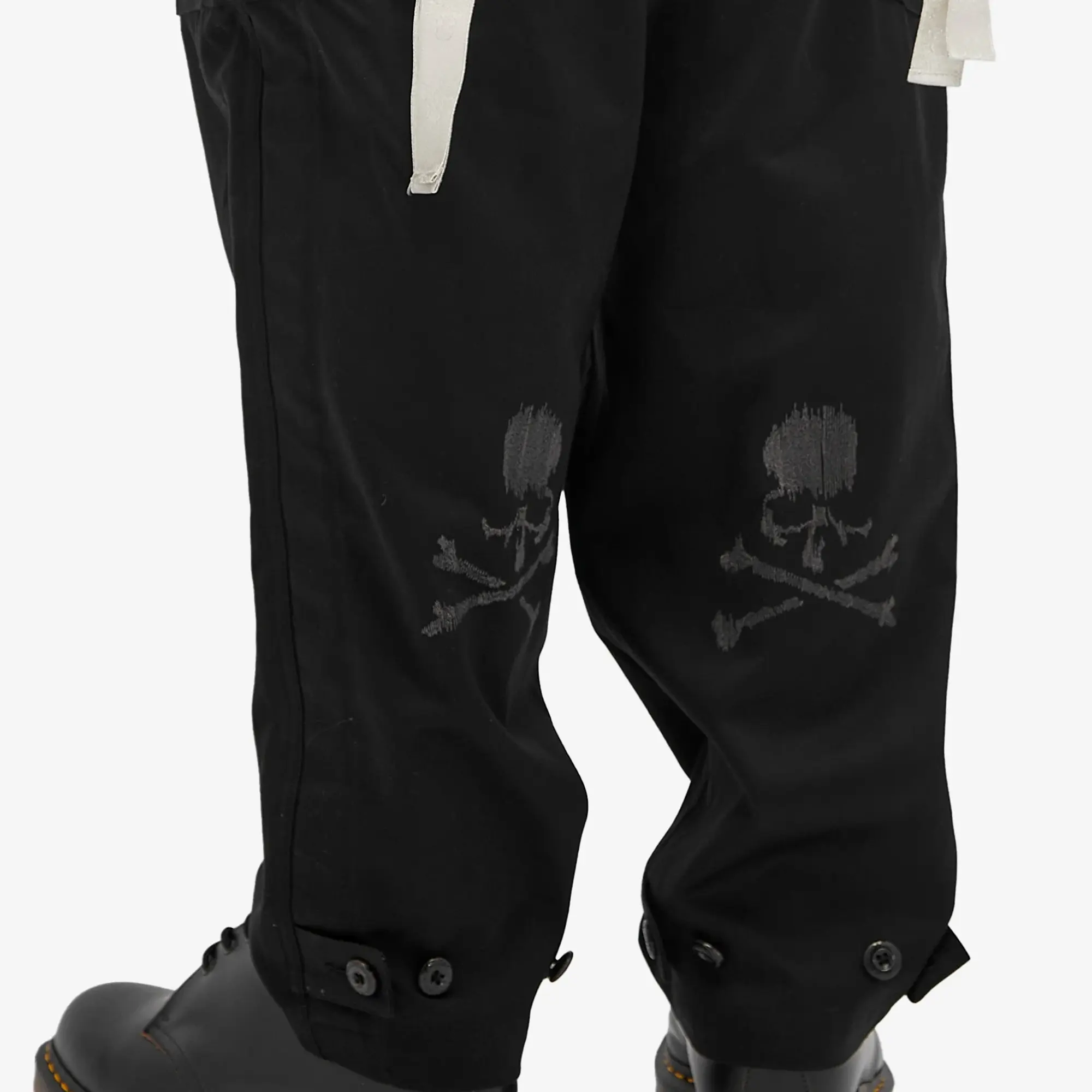 MASTERMIND WORLD Men's Regular Cargo Pants Black