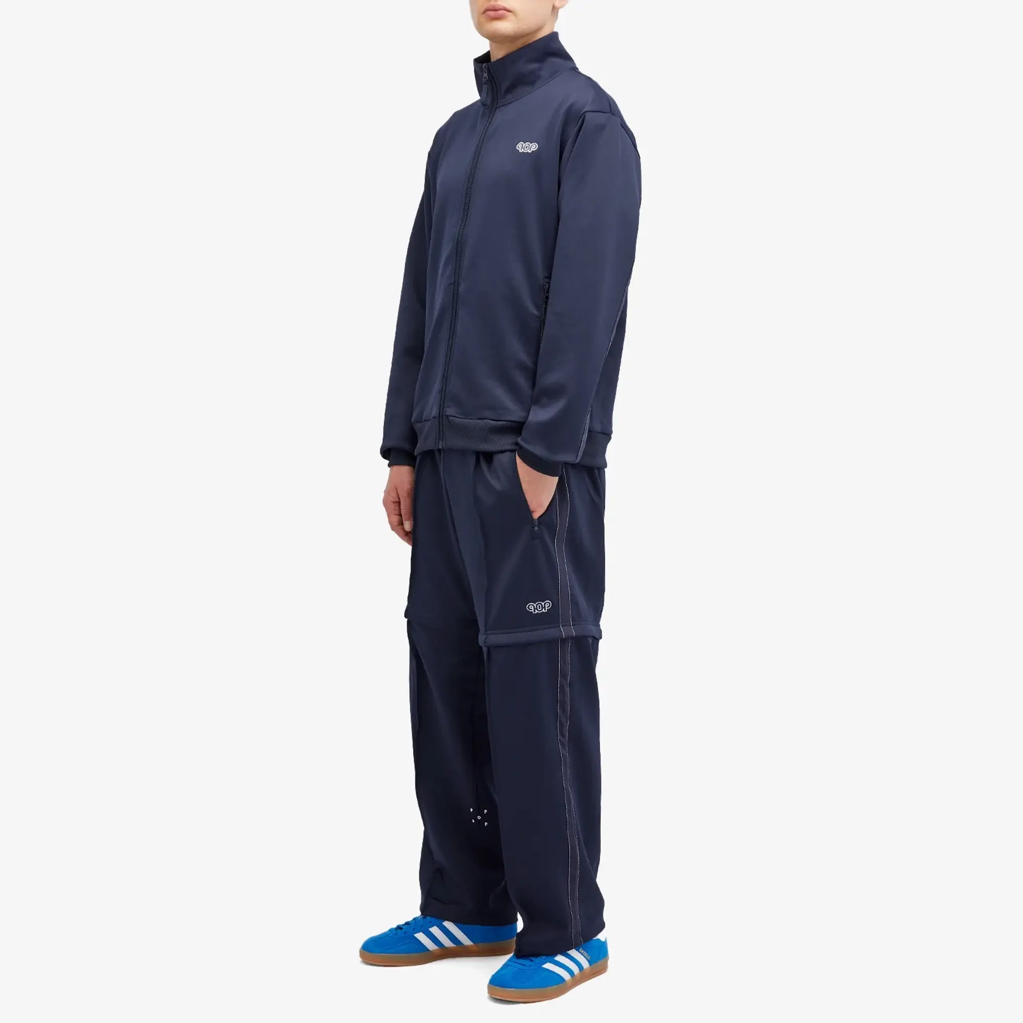 Pop Trading Company Men's Pub Track Top Navy