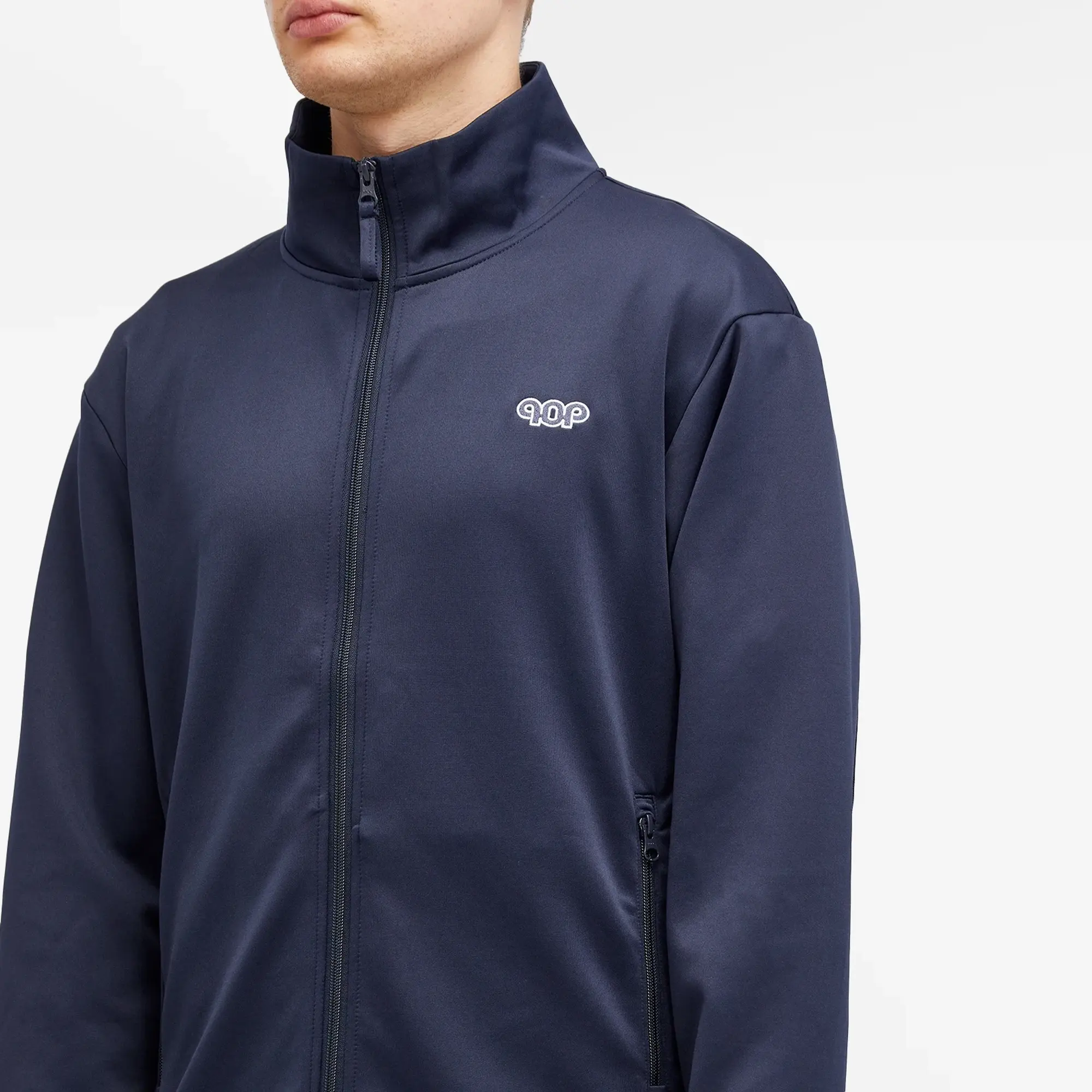 Pop Trading Company Men's Pub Track Top Navy
