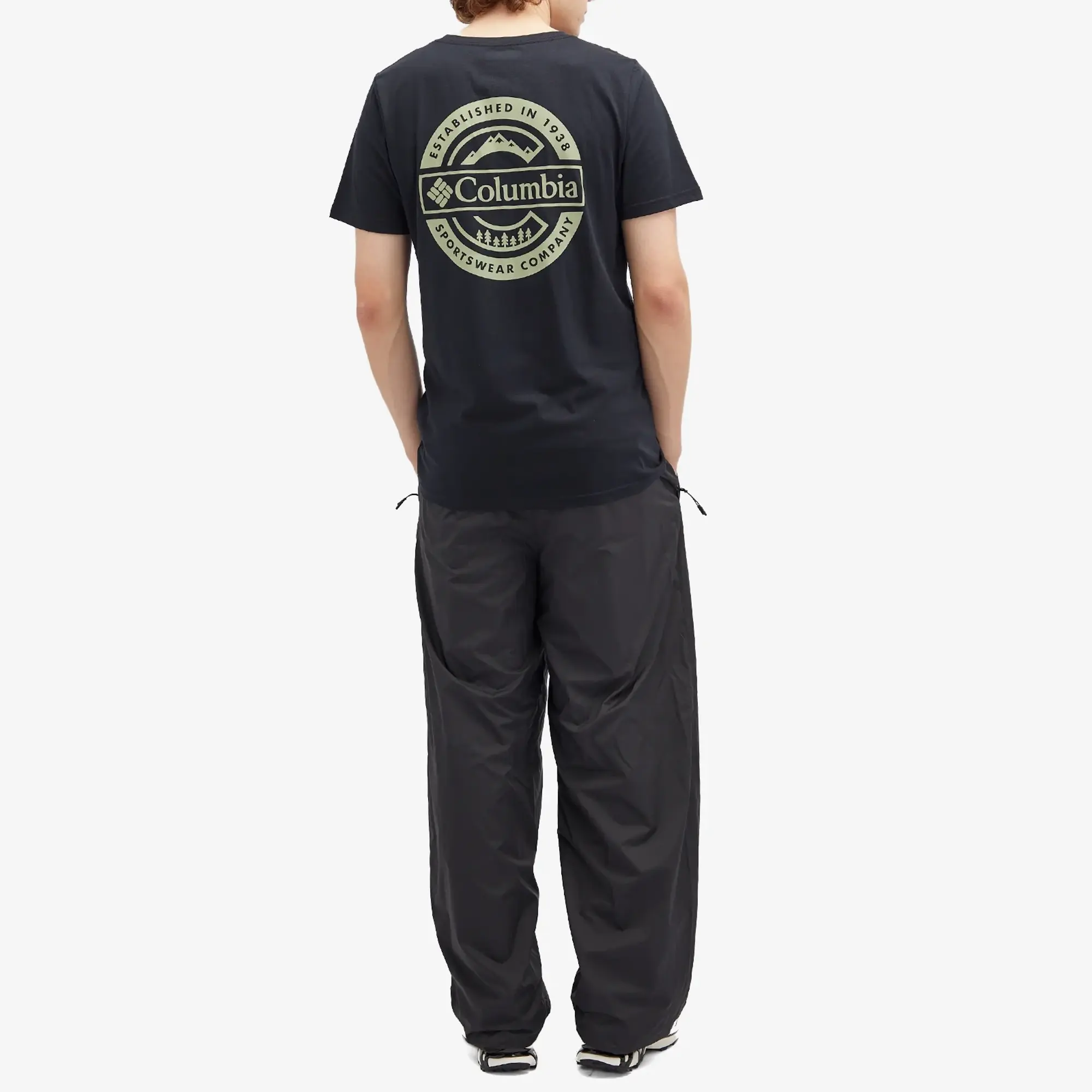 Columbia Men's Rapid Ridge Back Graphic T-Shirt II Black