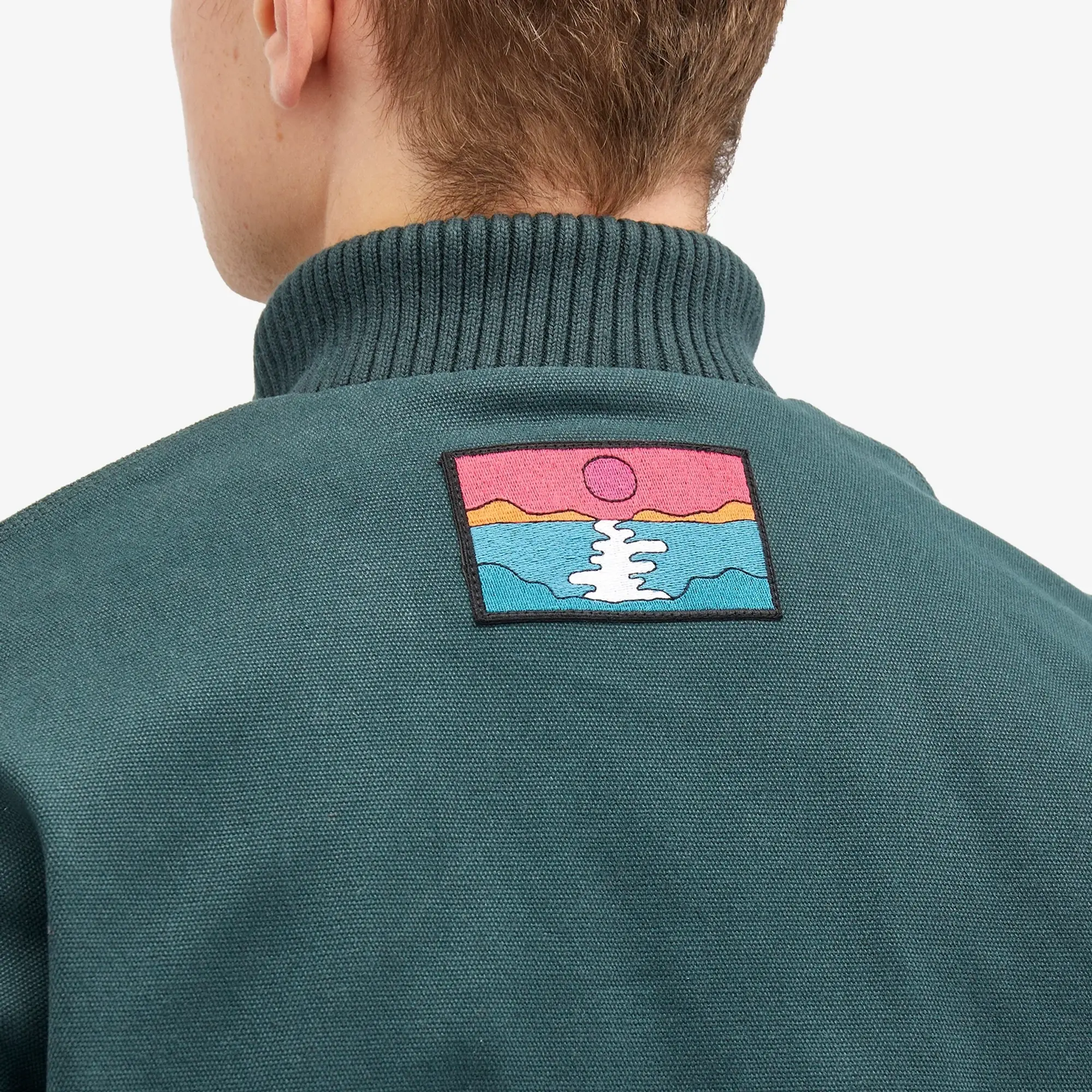 By Parra Inspiration Point Jacket Men Bomber Jackets Green