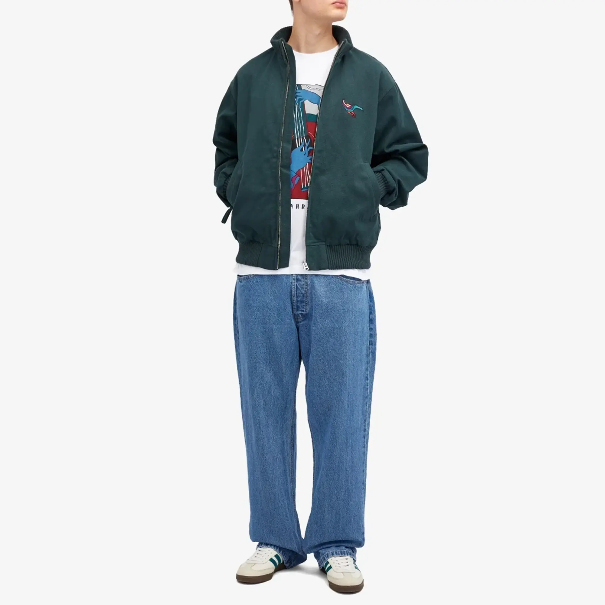 By Parra Inspiration Point Jacket Men Bomber Jackets Green