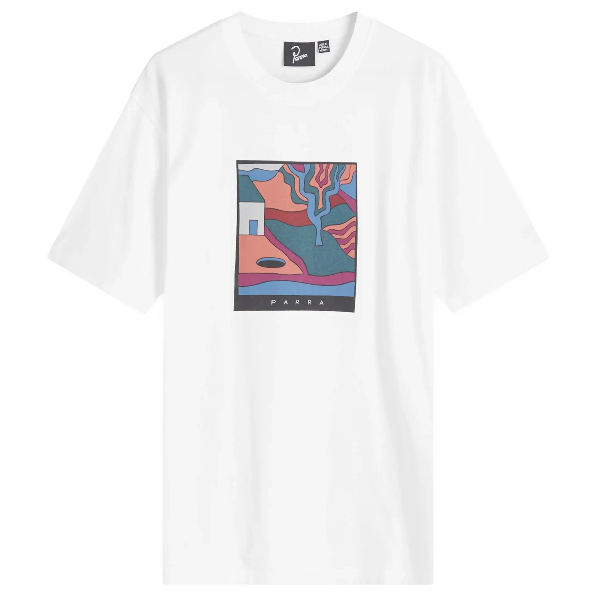 By Parra Hole In The Yard T-Shirt Men Shortsleeves White
