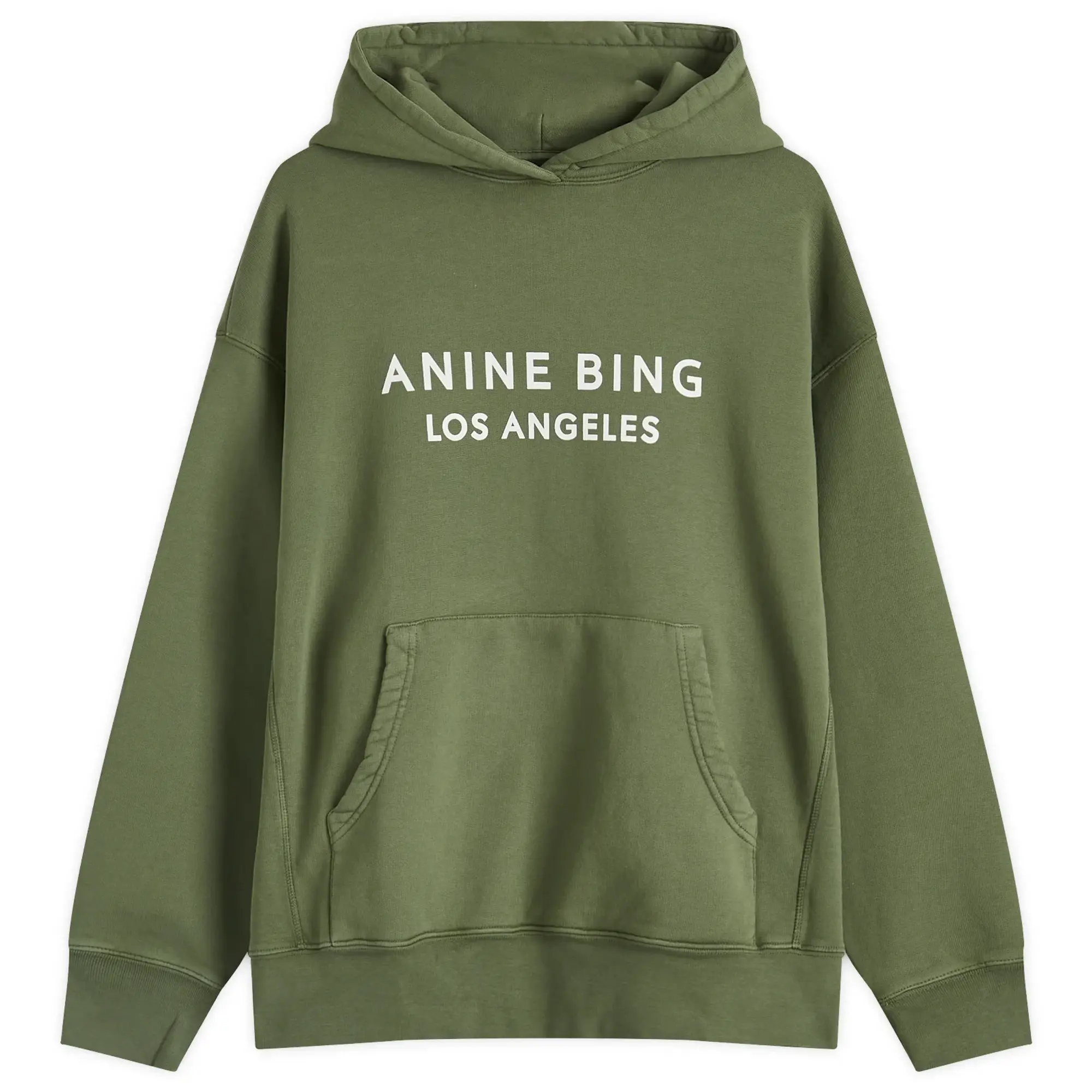 Anine Bing Women's Alto Hoodie Green
