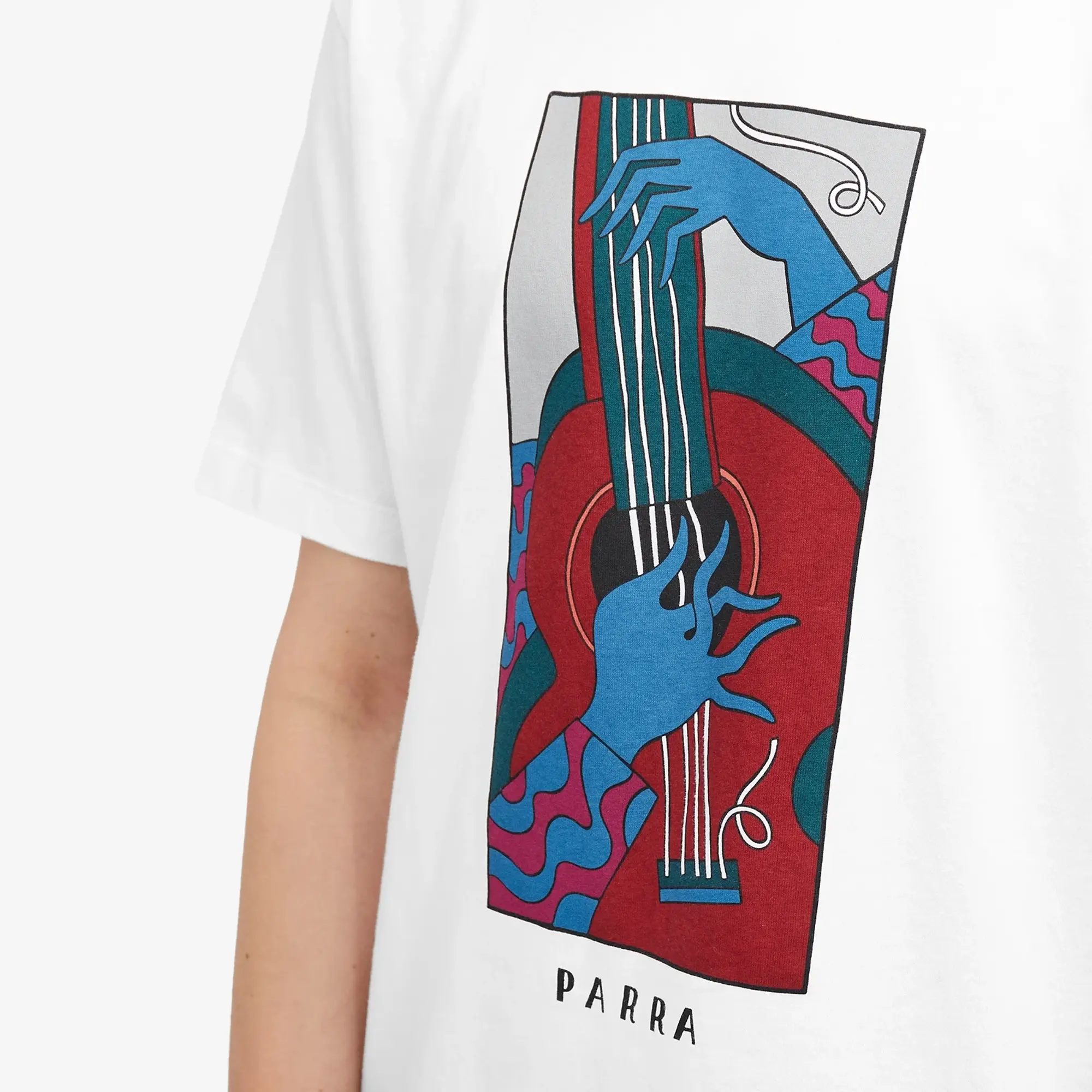 By Parra Parra Cheap Strings T-Shirt - White